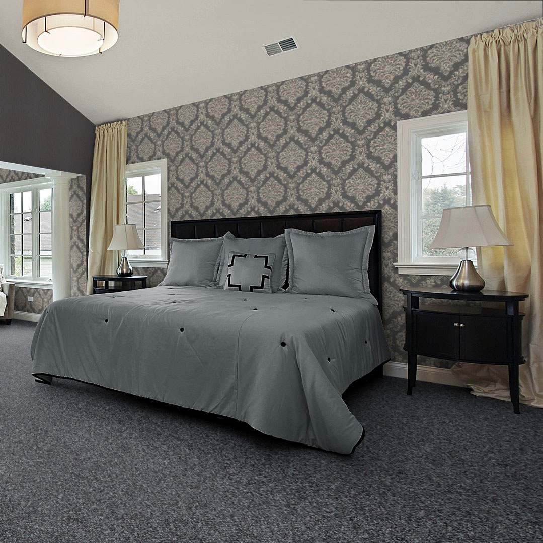 Bodenmeister Teppichboden »Baltic, Schlinge - meliert, Made in Belgium«, rechteckig, 5 mm Höhe, Wohnzimmer, Schlafzimmer, Kinderzimmer, Breite 400/500 cm
