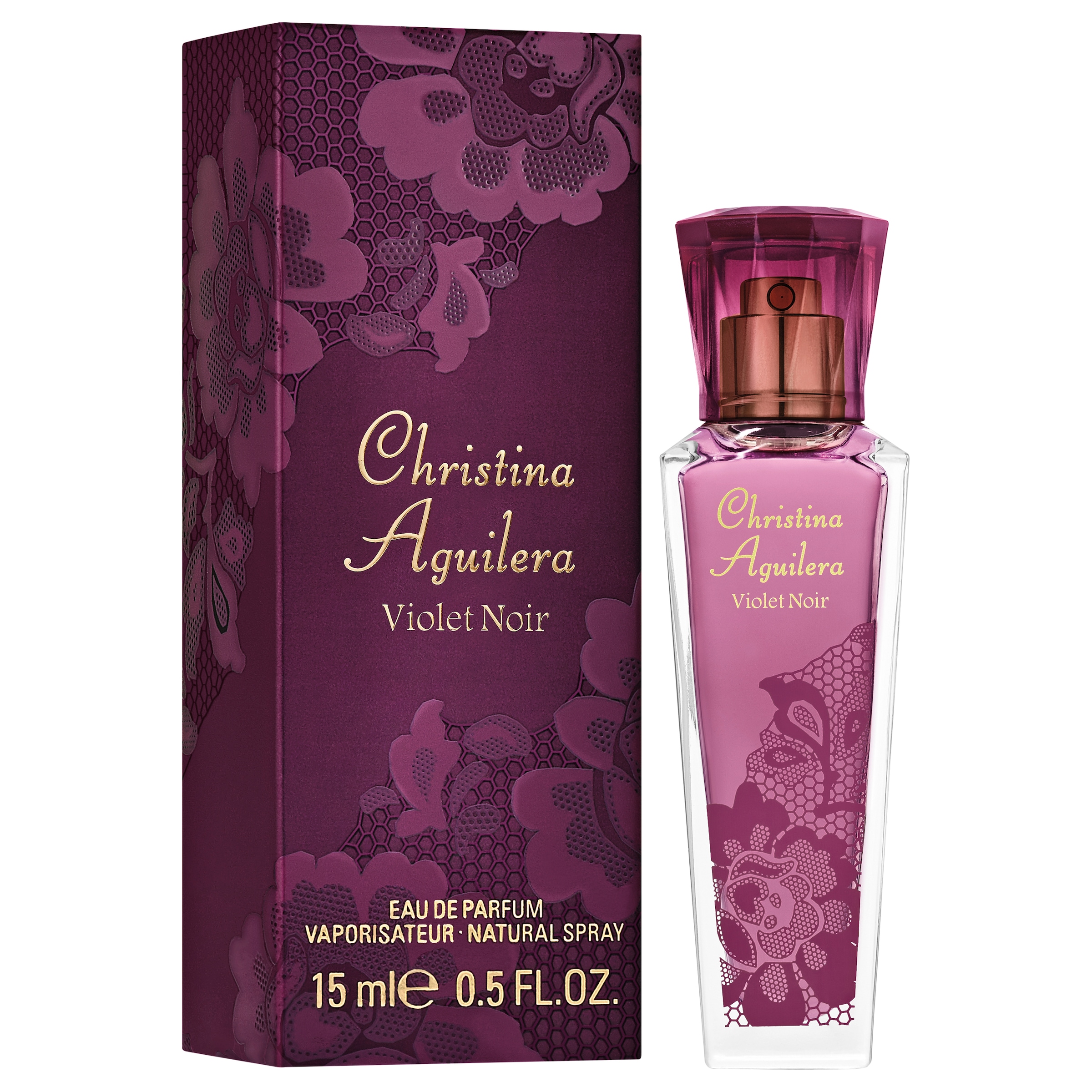 Christina Aguilera Eau de Parfum »VIOLET NOIR EDP« mit prickelnden Früchten