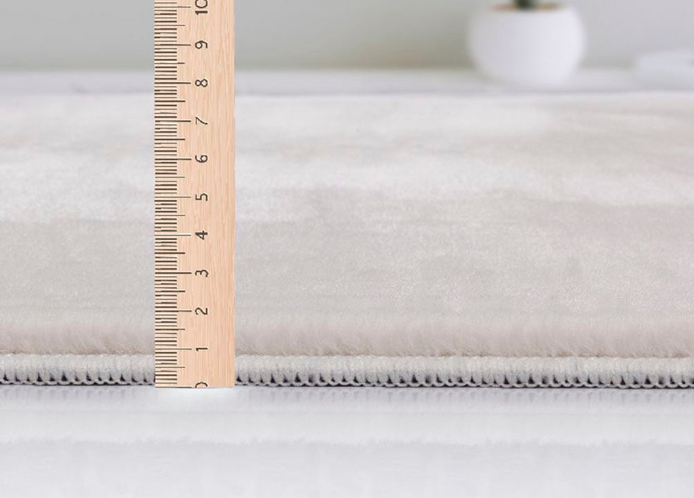 the carpet Teppich »Cosy«, rund, 11 mm Höhe, Wohnzimmer Teppich Fell-Optik waschbar elegant
