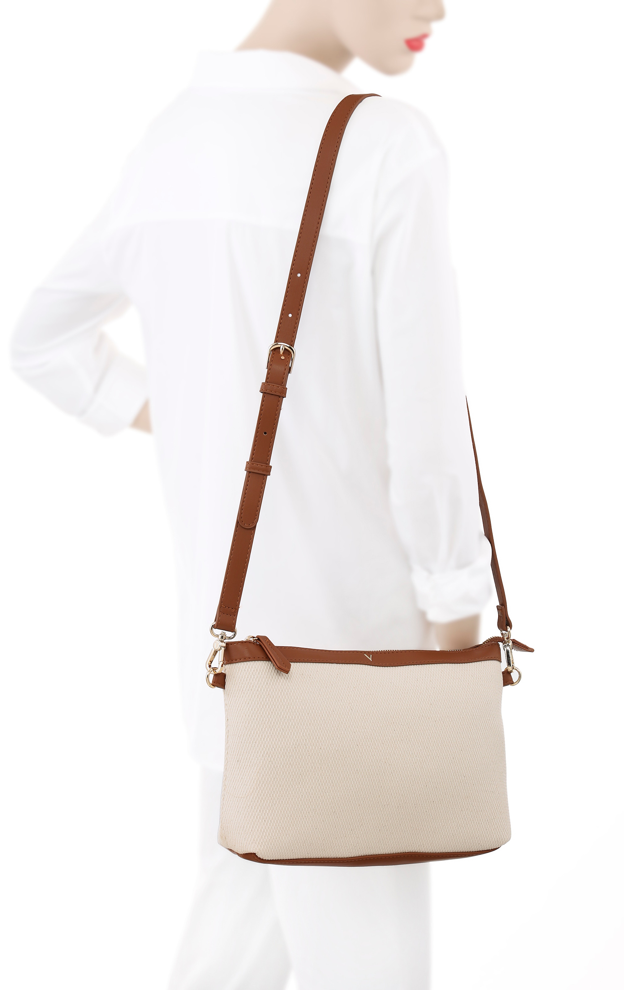 VALENTINO BAGS Shopper »SHOPPING COVENT«, (Set, 2 tlg.), Henkeltasche, Handtasche Damen, Schultertasche
