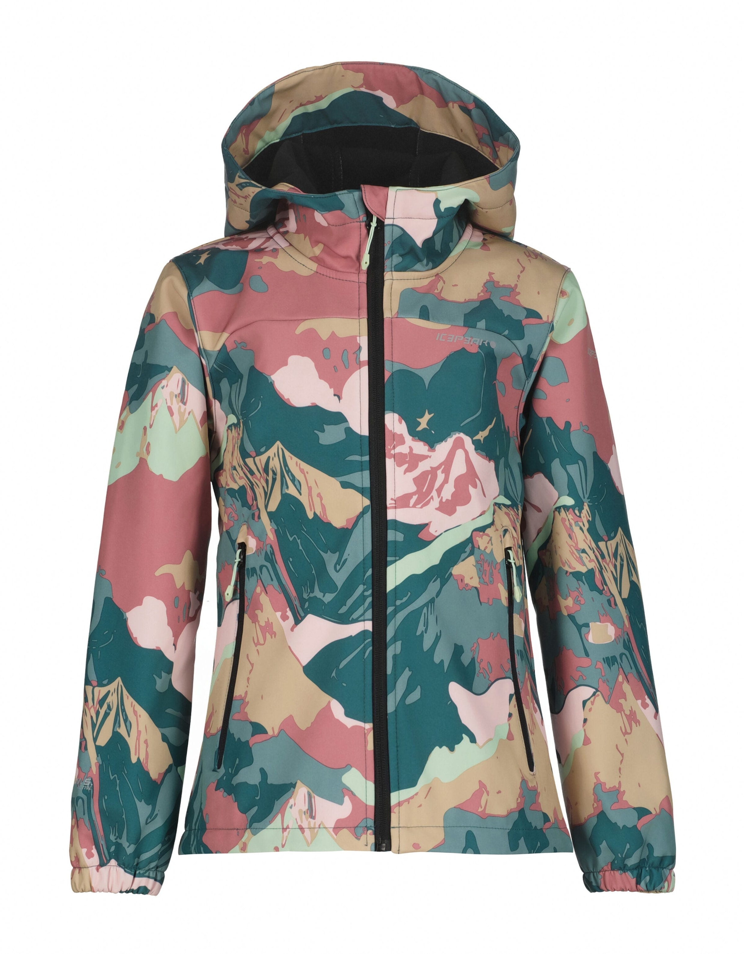Icepeak Softshelljacke »KULM«, mit Kapuze