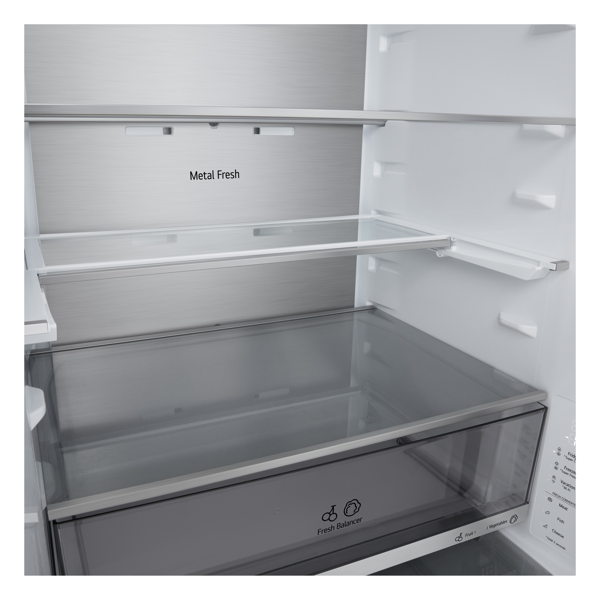 LG Kühl-/Gefrierkombination Serie 7 »GBBW726AEV« 203 cm hoch 69,7 cm breit Vollintegrierbarer Kühlschrank dank frontaler Luftzufuhr und Abluft