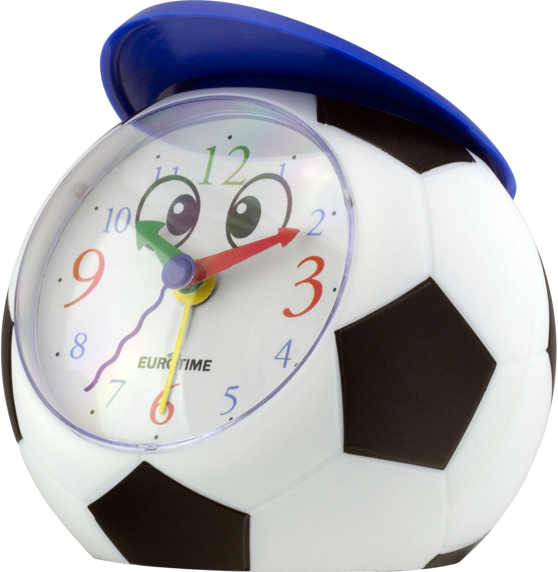 EUROTIME Quarzwecker »28819-00«, Kinderwecker, Lernwecker, Fußball, ideal a günstig online kaufen