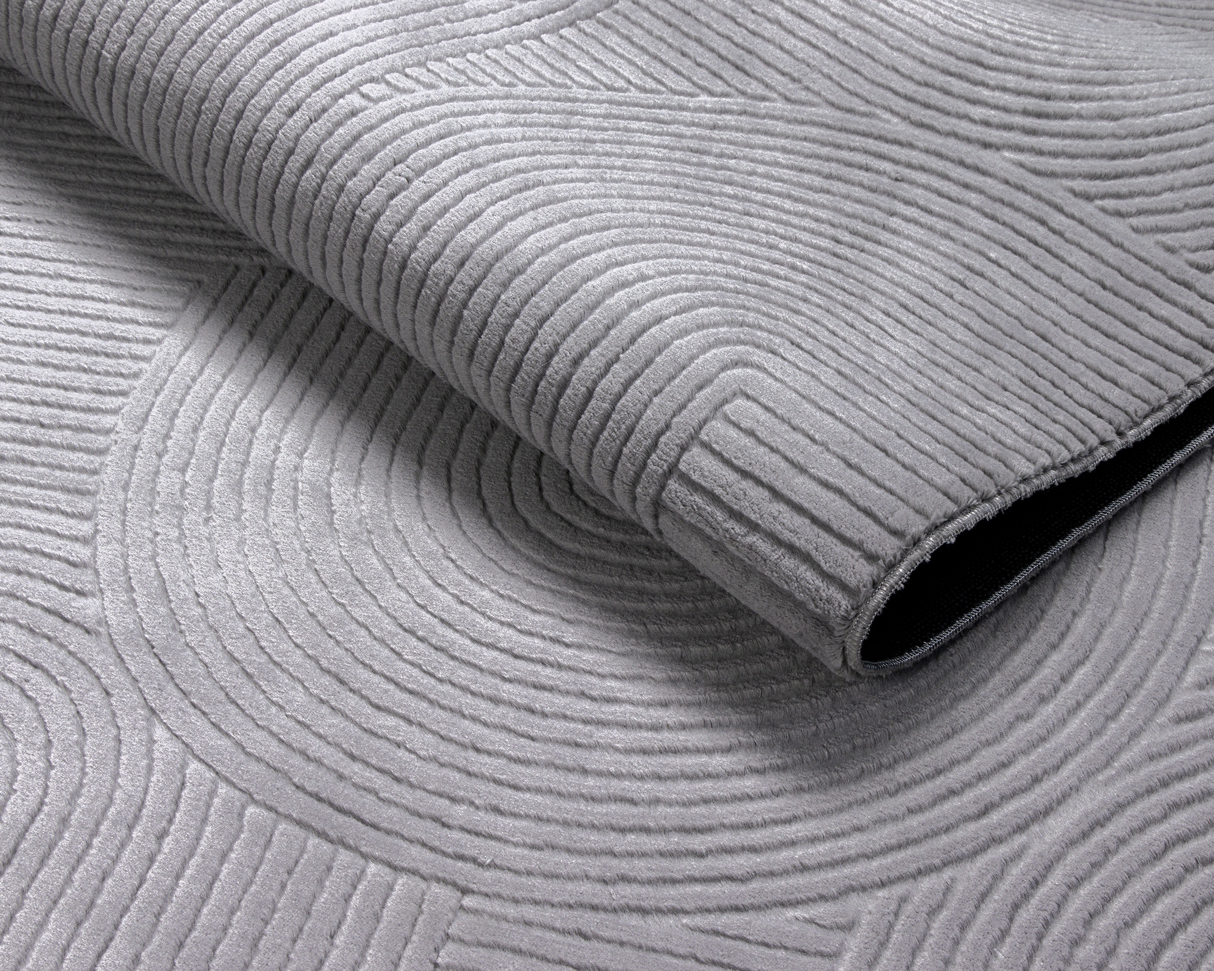 OTTO home Designteppich »Zoelle 3D Optik/Hoch-Tief Effekt« rechteckig 8 mm Höhe mit Anti-Rutsch-Rücken, angenehm weich, Teppich Wohnzimmer Boho Design