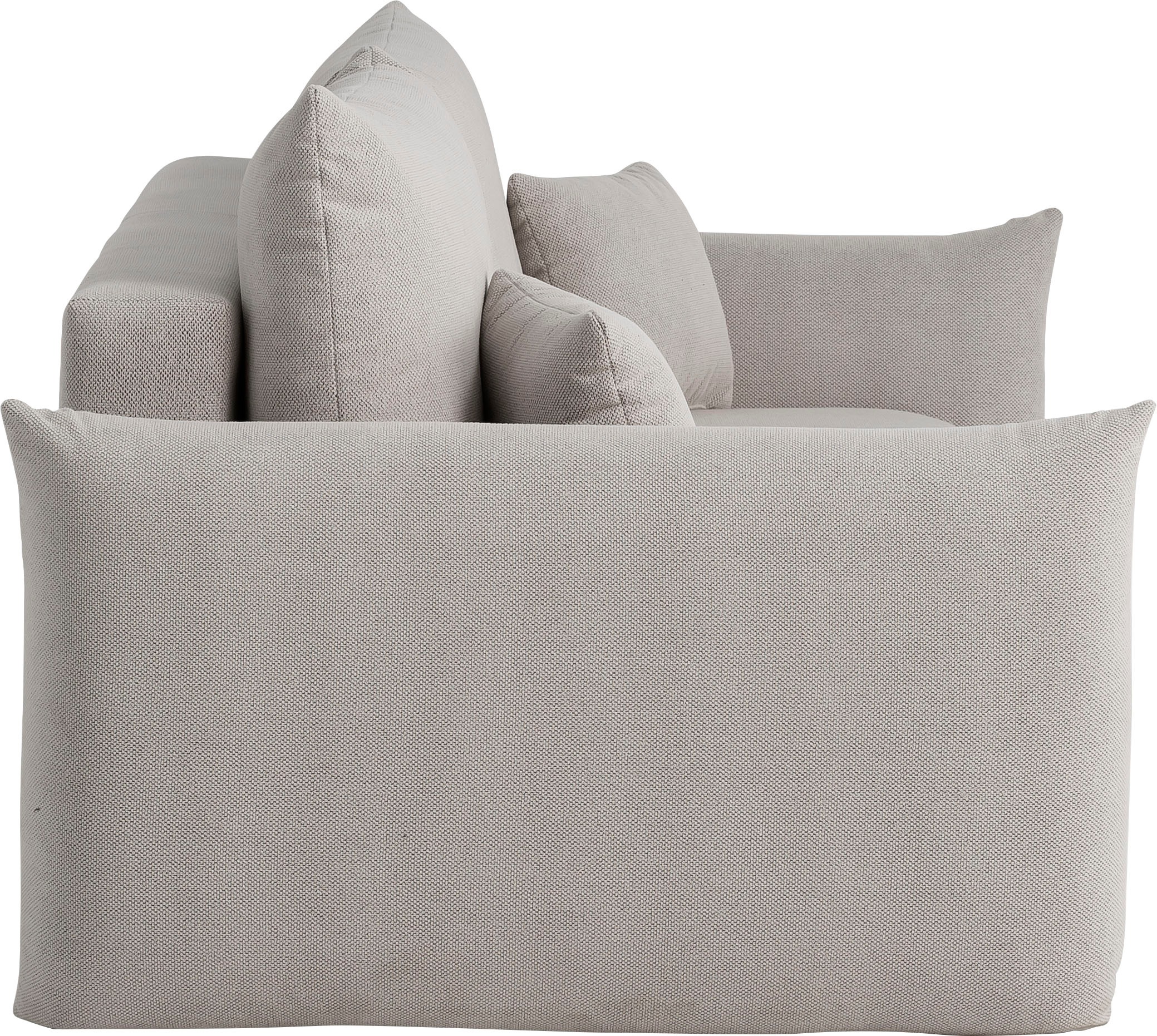 INOSIGN 3-Sitzer »MAVAS Schlafsofa mit Bettkasten«, ca.240/108cm (Liegefläche 212/145 cm), Cord, Chenille, Struktur