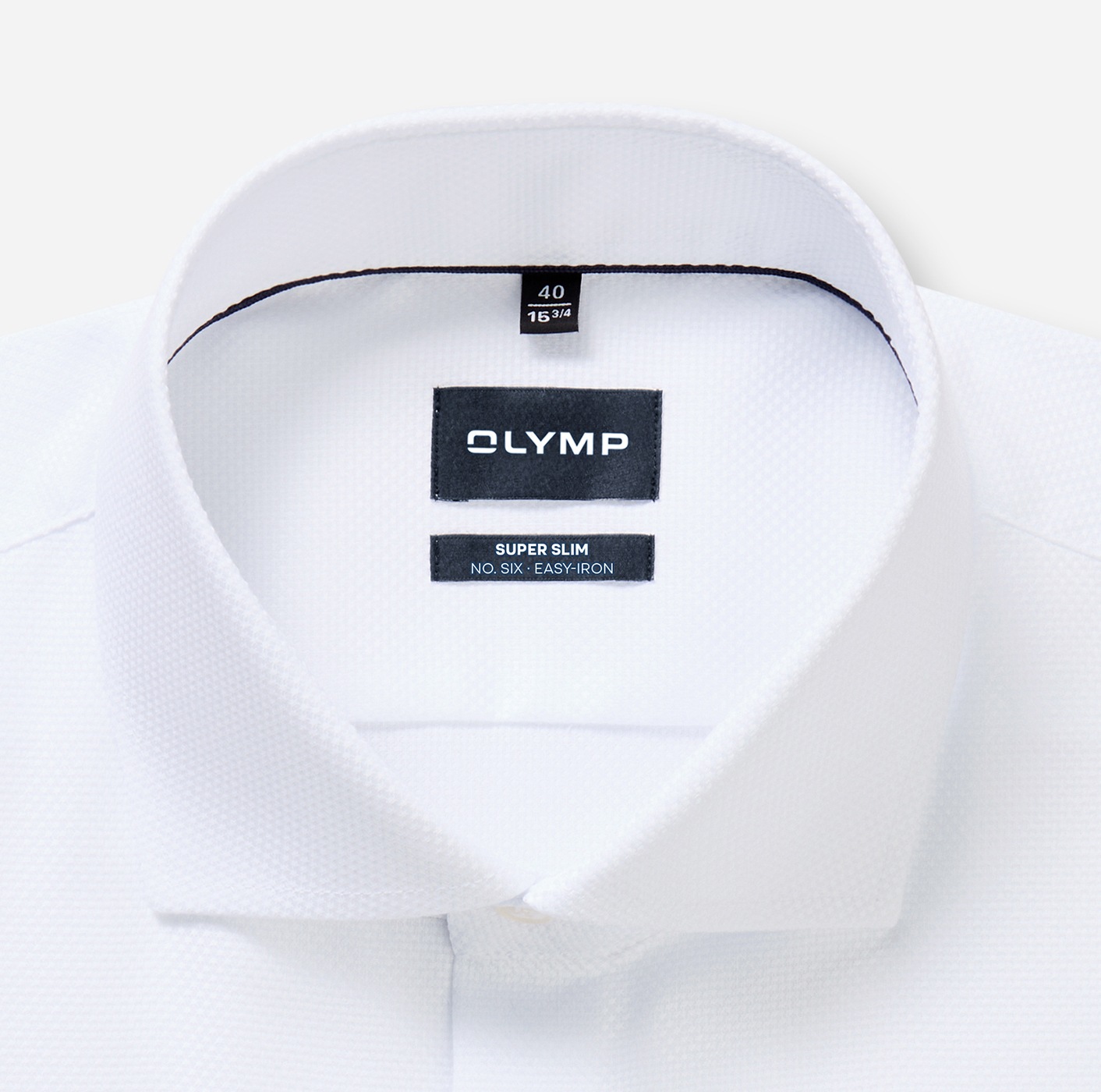 OLYMP Langarmhemd »No 6 six« Royal Kentkragen, Businesshemd, super slim fit