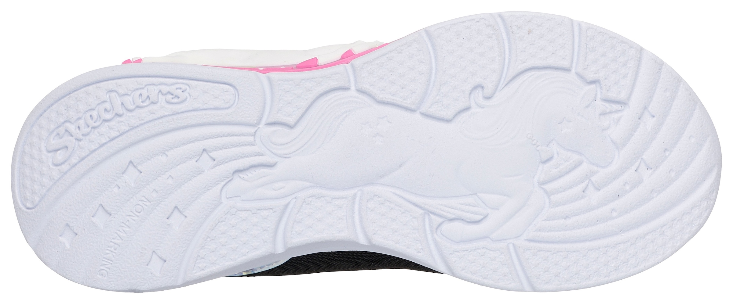 Skechers Sneaker »UNICORN CHASER«, Boots mit Einhorn, Größenschablone zum Download
