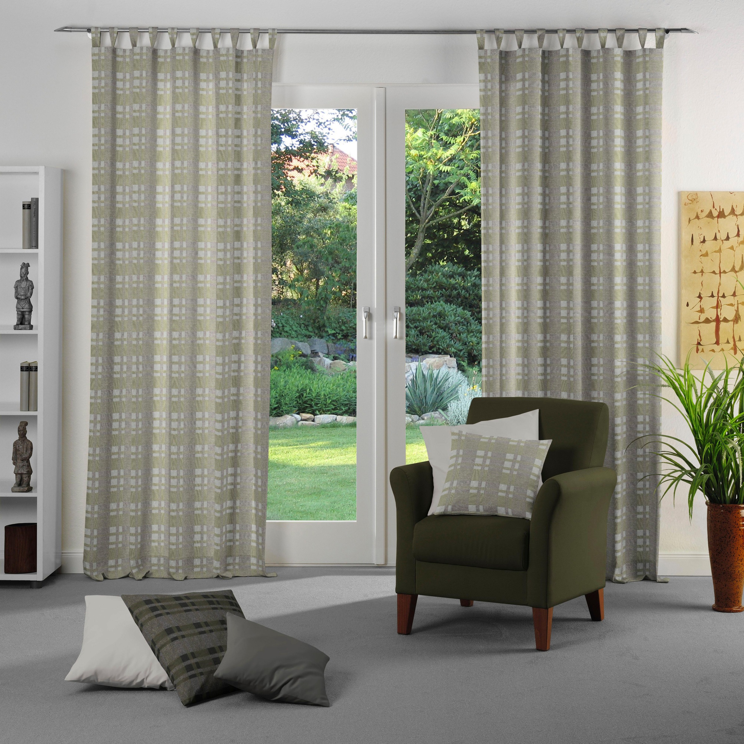 Wirth Vorhang »Laufenberg« Schlaufen 1 Stk. tlg. günstig online kaufen