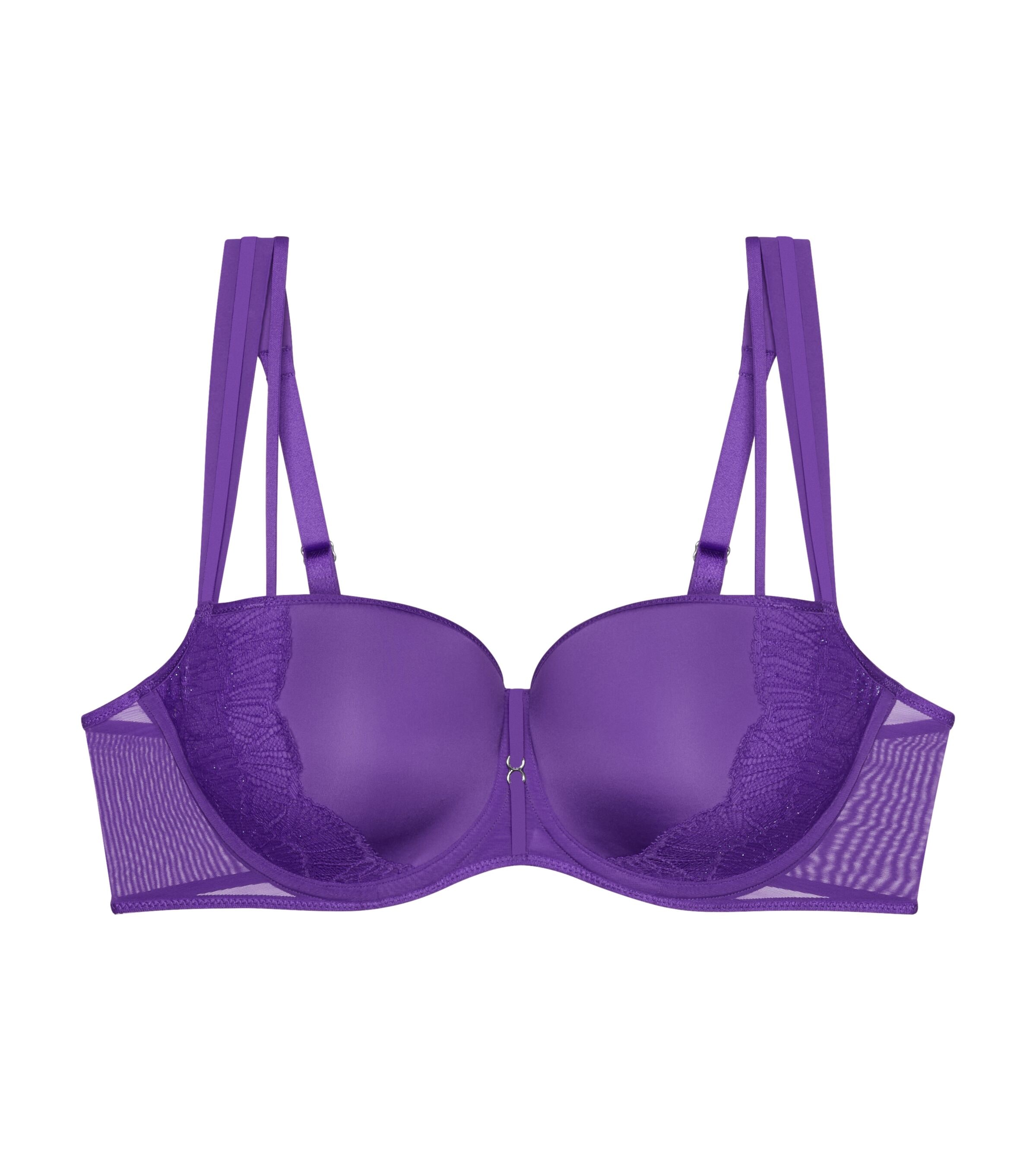 Triumph Balconette-BH »Palina Moonlight Kiss«, leicht, gefütterte Spacer-Cups, Spitze, Glitzergarn