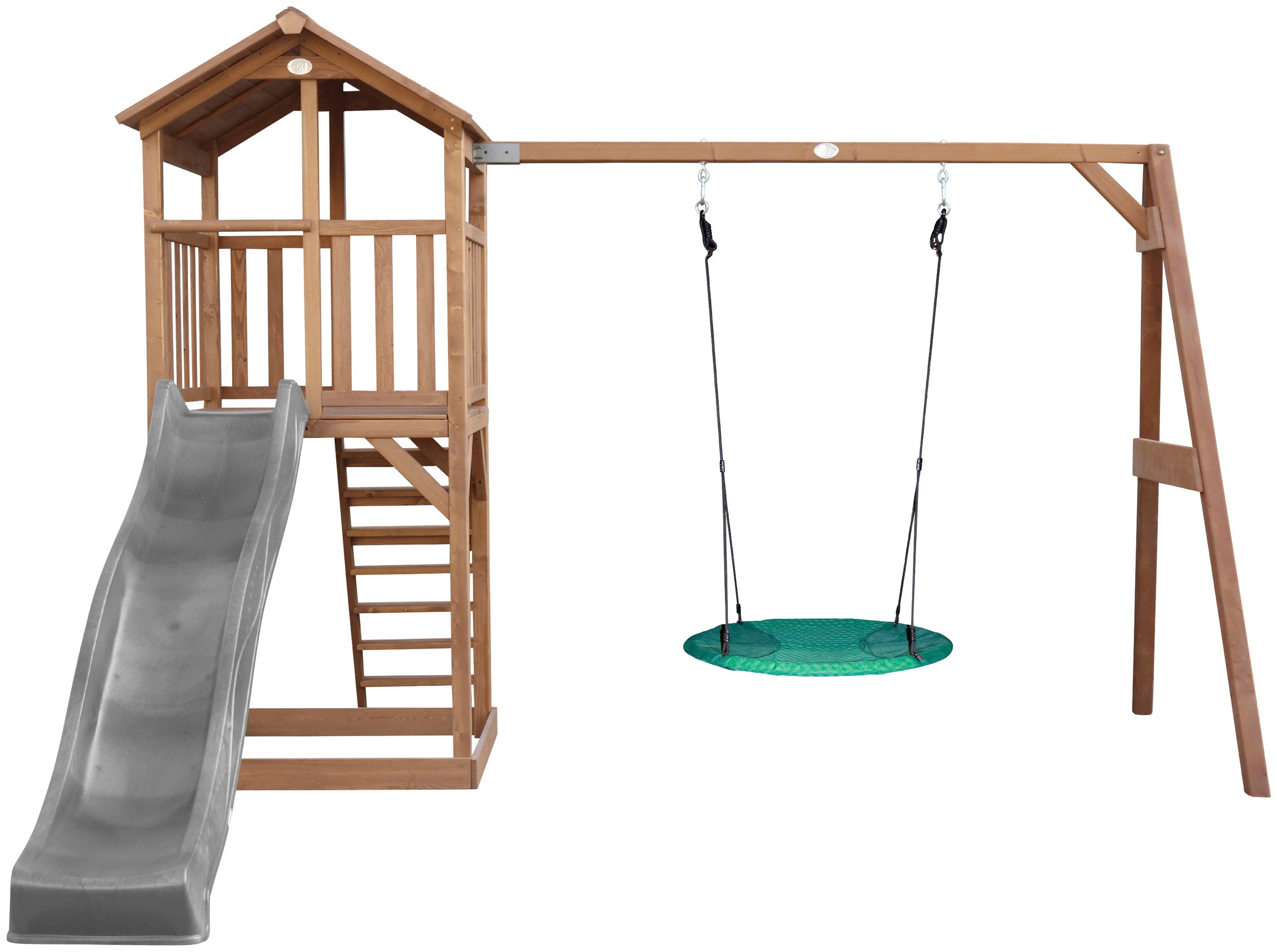 AXI Spielturm »Beach Tower«, mit Summer Nestschaukel und Rutsche