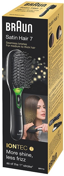 Braun Elektrohaarbürste »Satin Hair 7 Bürste mit IONTEC Technologie«, Ionen-Technologie