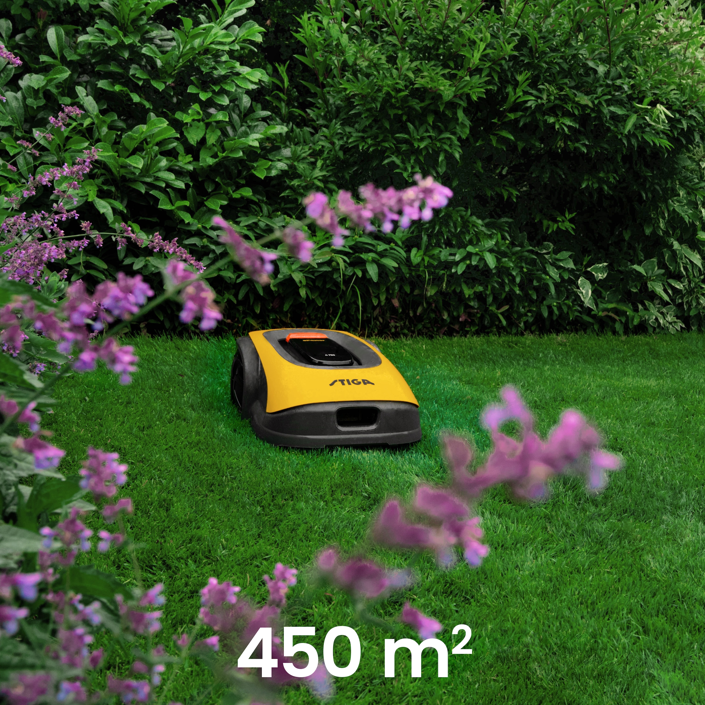 STIGA GARDEN Rasenmähroboter »A 300«, kabellos, für Rasenflächen bis 450 m², kostenlose Konnektivität
