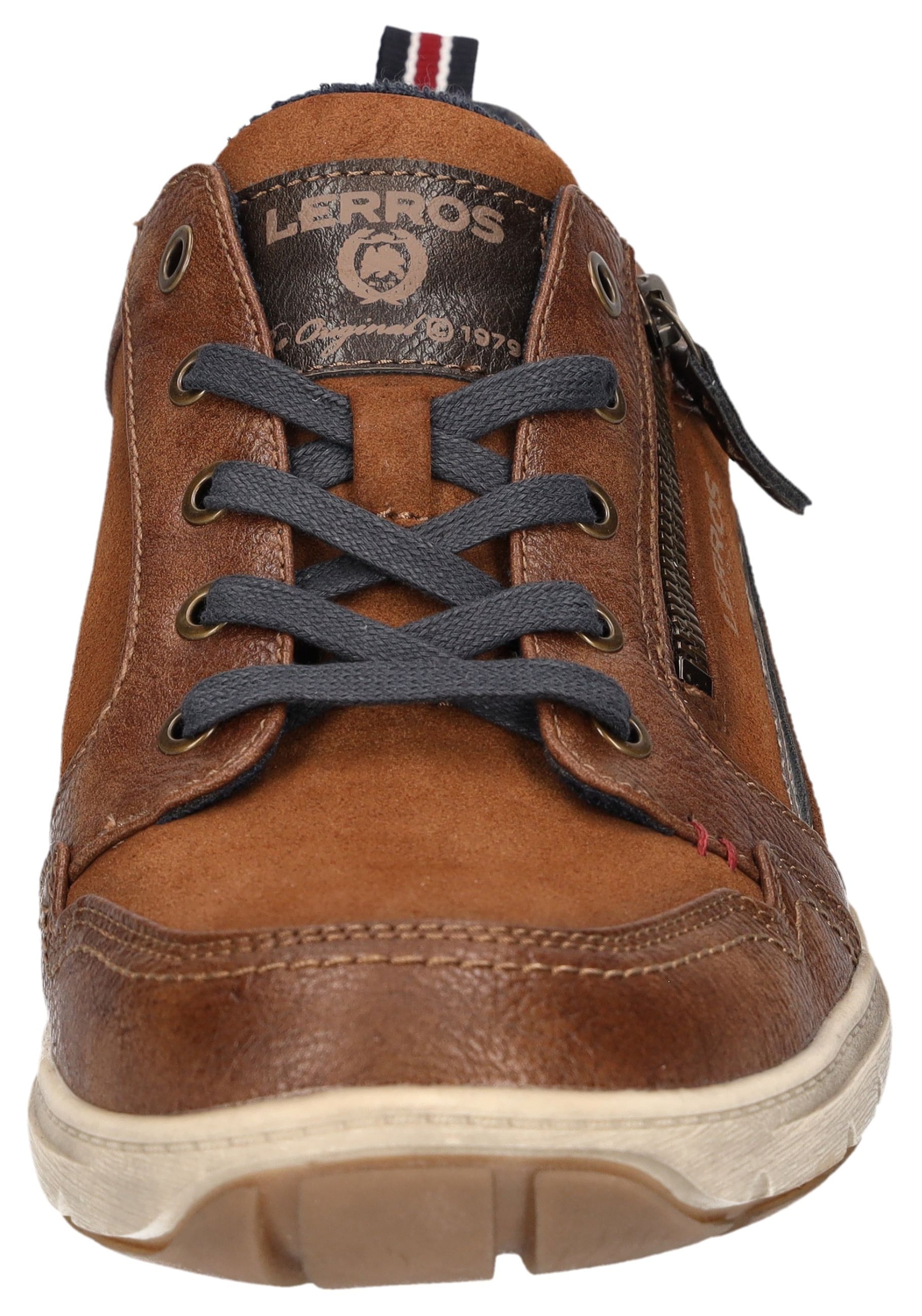 LERROS Sneaker  Schnürschuh, Freizeitschuh, Halbschuh mit Reißverschluss