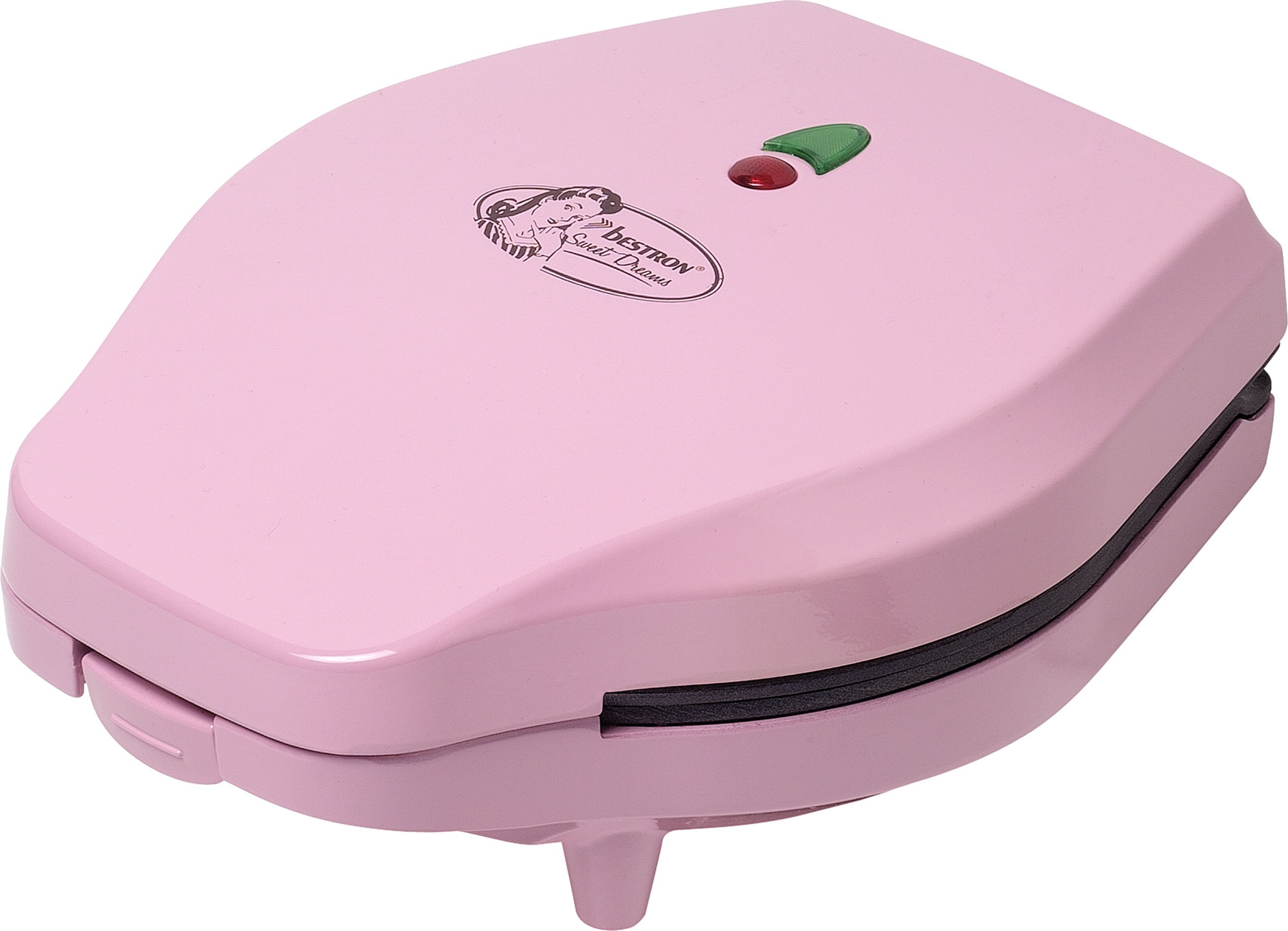 bestron Cakepop-Maker »DCPM12 Sweet Dreams«, 700 W, im Retro Design, Antihaftbeschichtung, Rosa