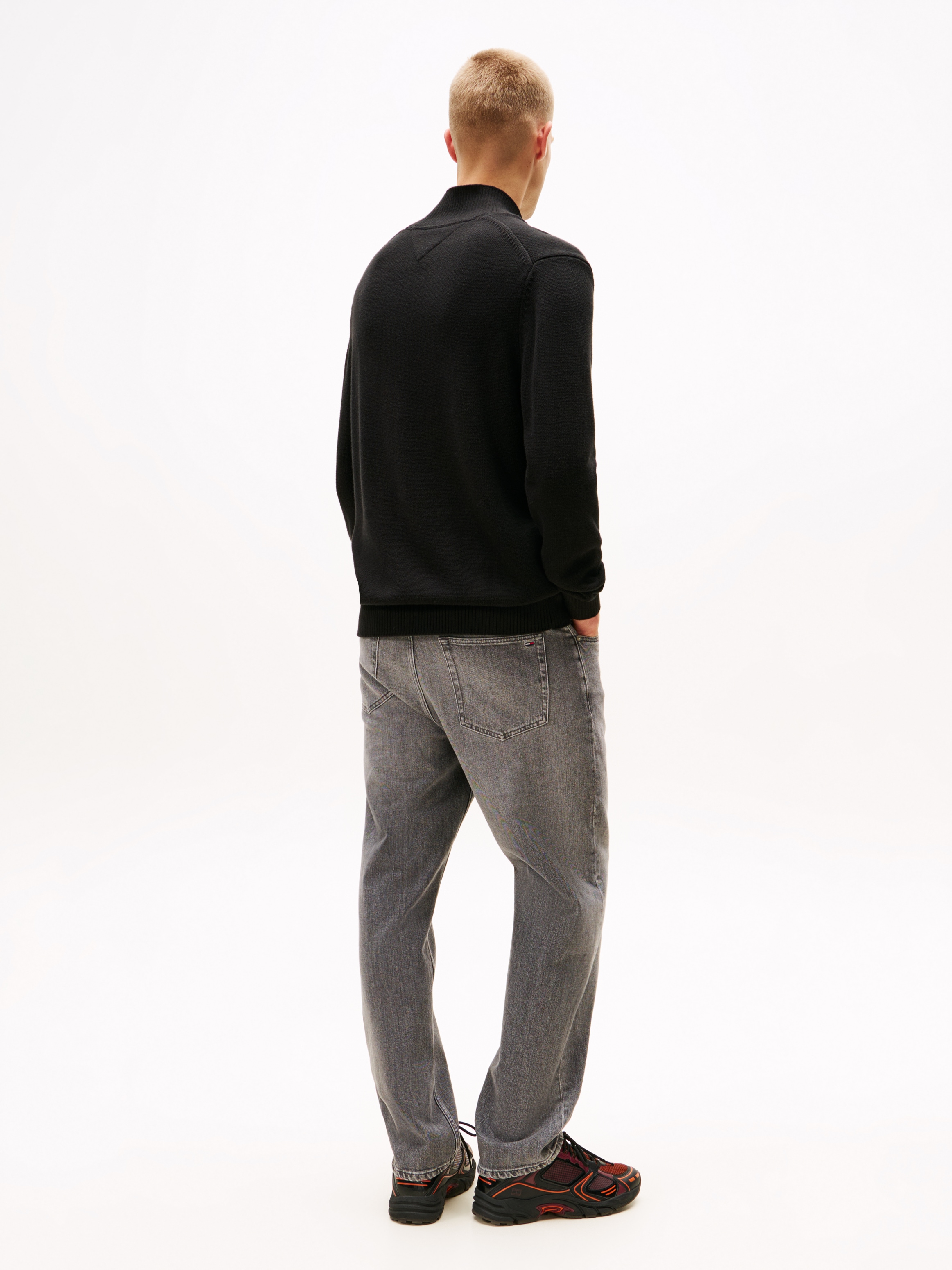 Tommy Jeans Rollkragenpullover »TJM SLIM FIT ROLL NECK«, mit Mock Neck, Strickpullover