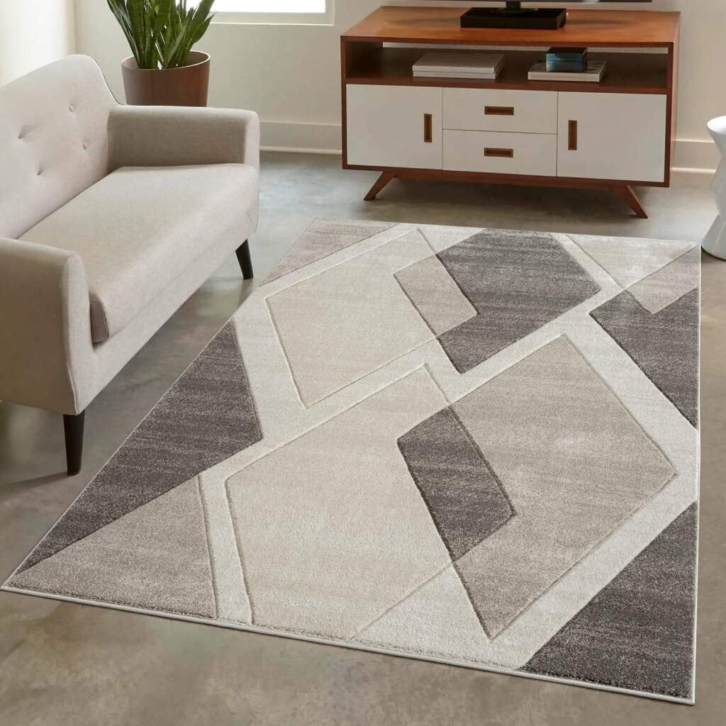 Carpet City Teppich »BONITO7167«, rechteckig, 11 mm Höhe, Flachflor, Hochti günstig online kaufen