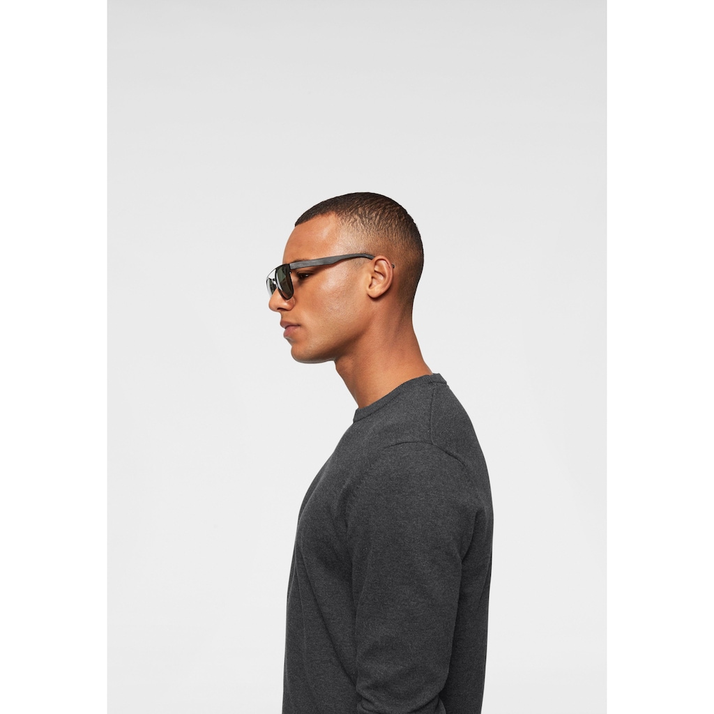 Jack & Jones Rundhalspullover »BASIC KNIT CREW NECK«