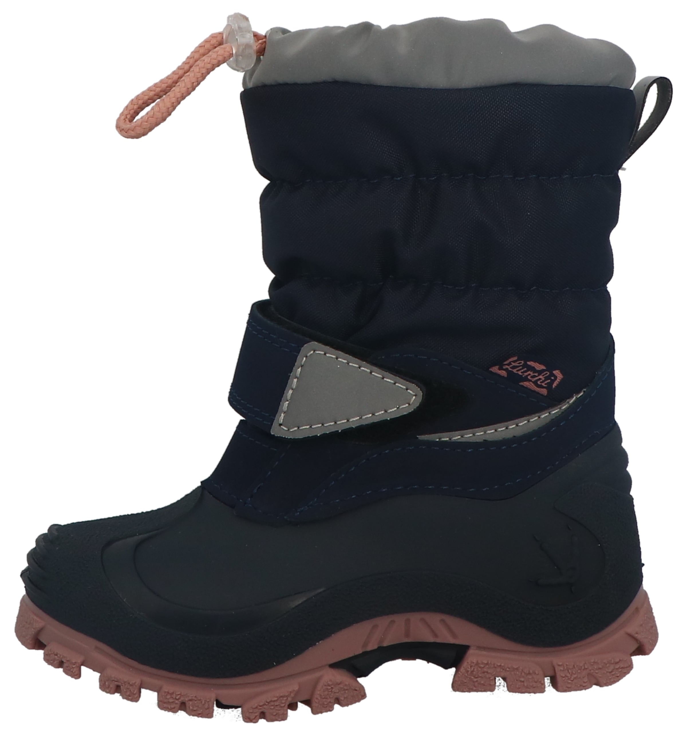 Lurchi Snowboots »Flipp«, Snowboots, Reflektoren am Klett, Größenschablone zum Download