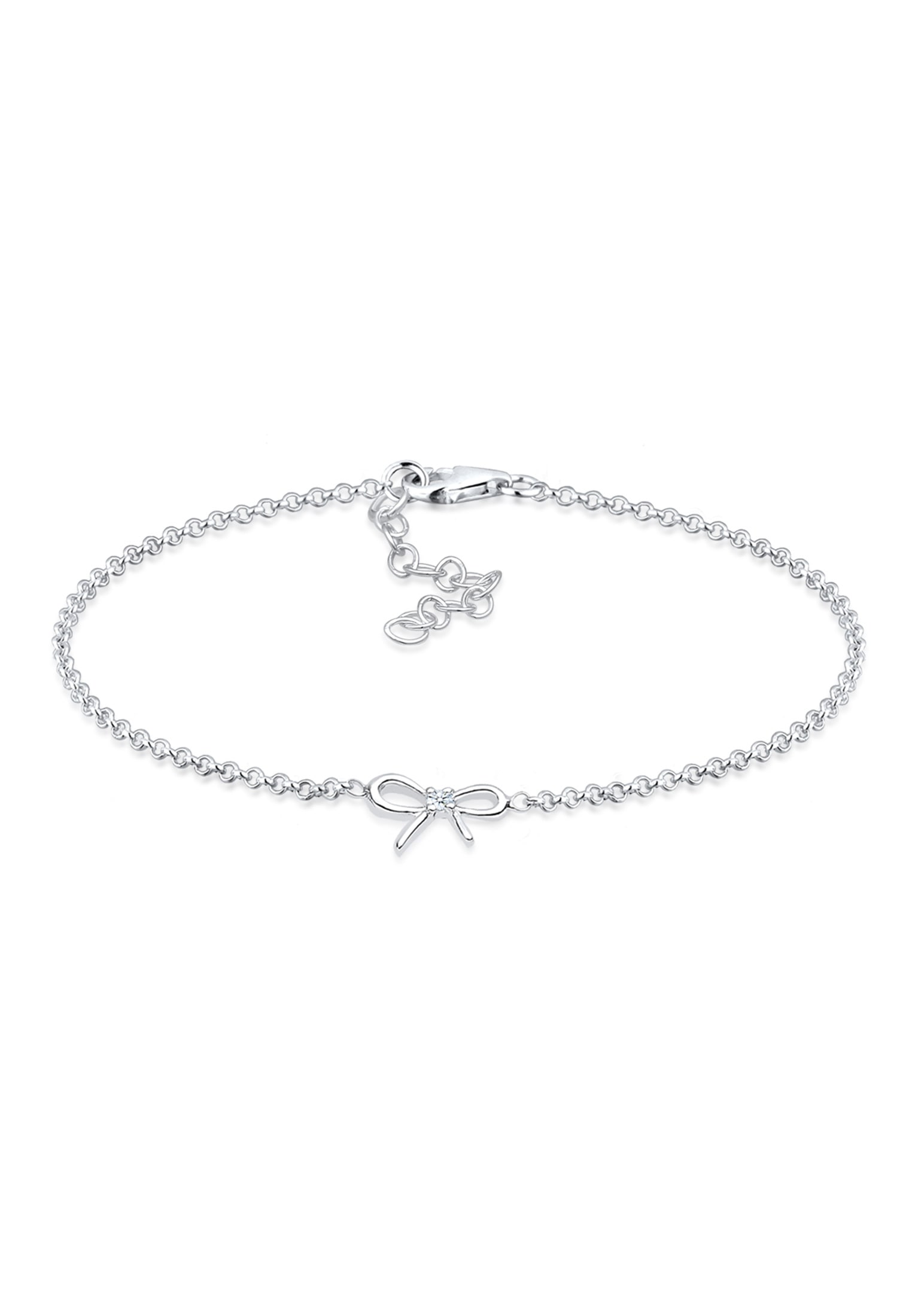 Armband »925 Sterling Silber Schleife Diamant Geschenkidee«