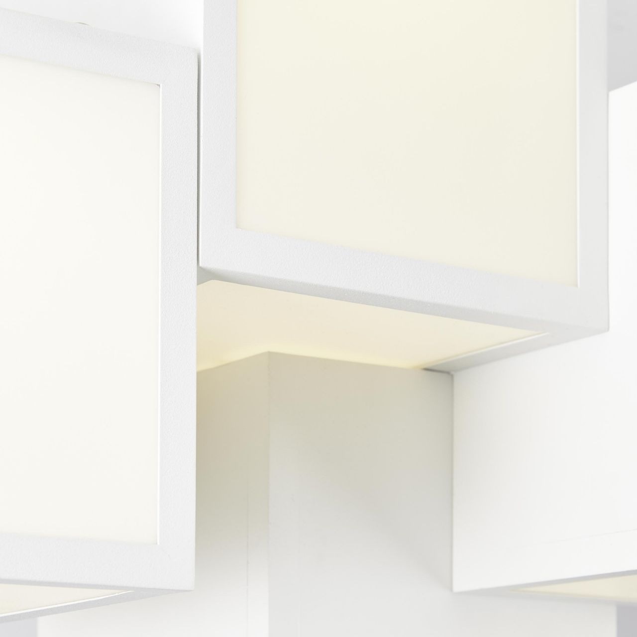 Brilliant Deckenleuchte »Cubix«, 1 flammig, LED Deckenlampe, 5-flammig weiß