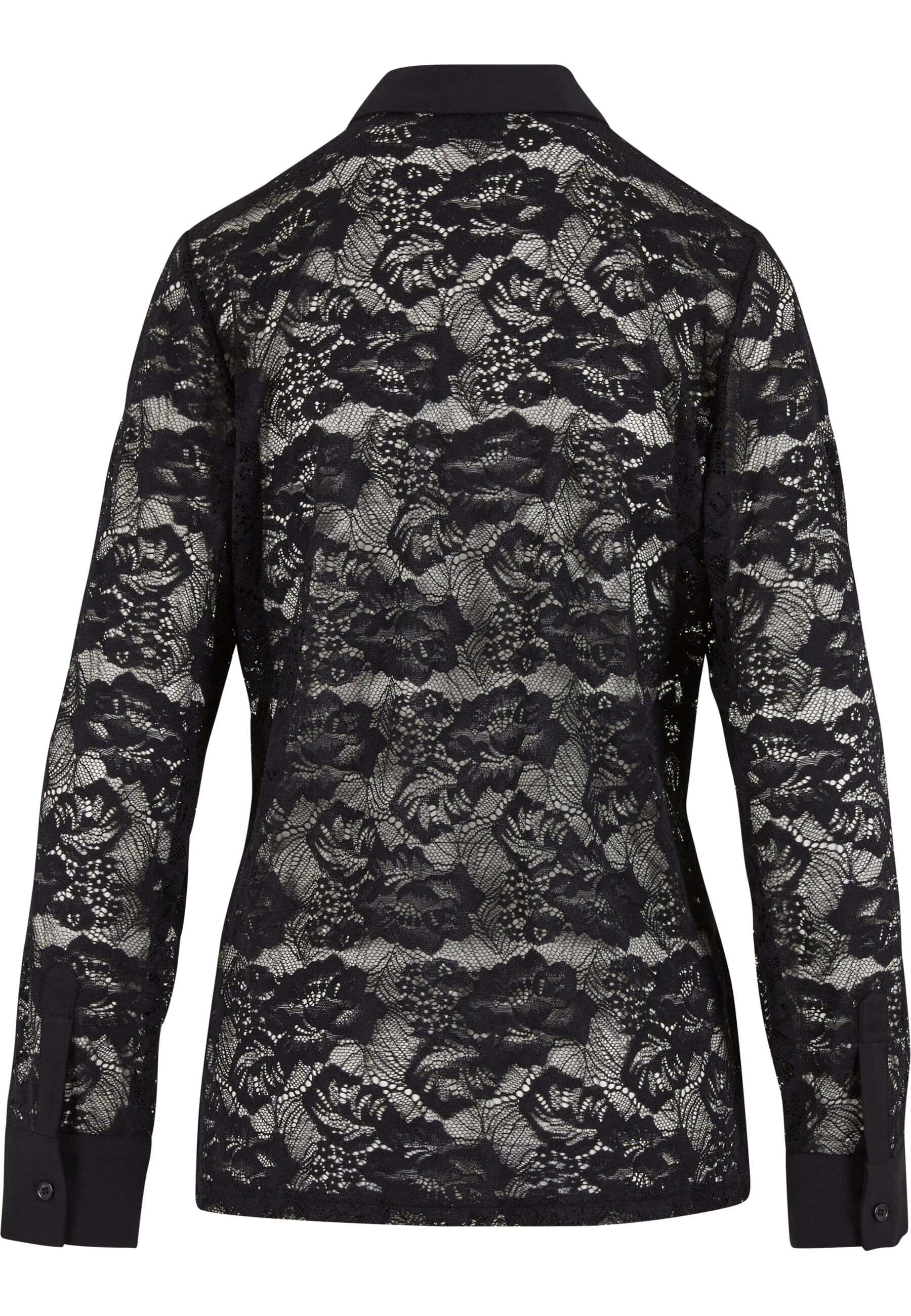 URBAN CLASSICS Klassische Bluse »Urban Classics Ladies Lace Blouse«