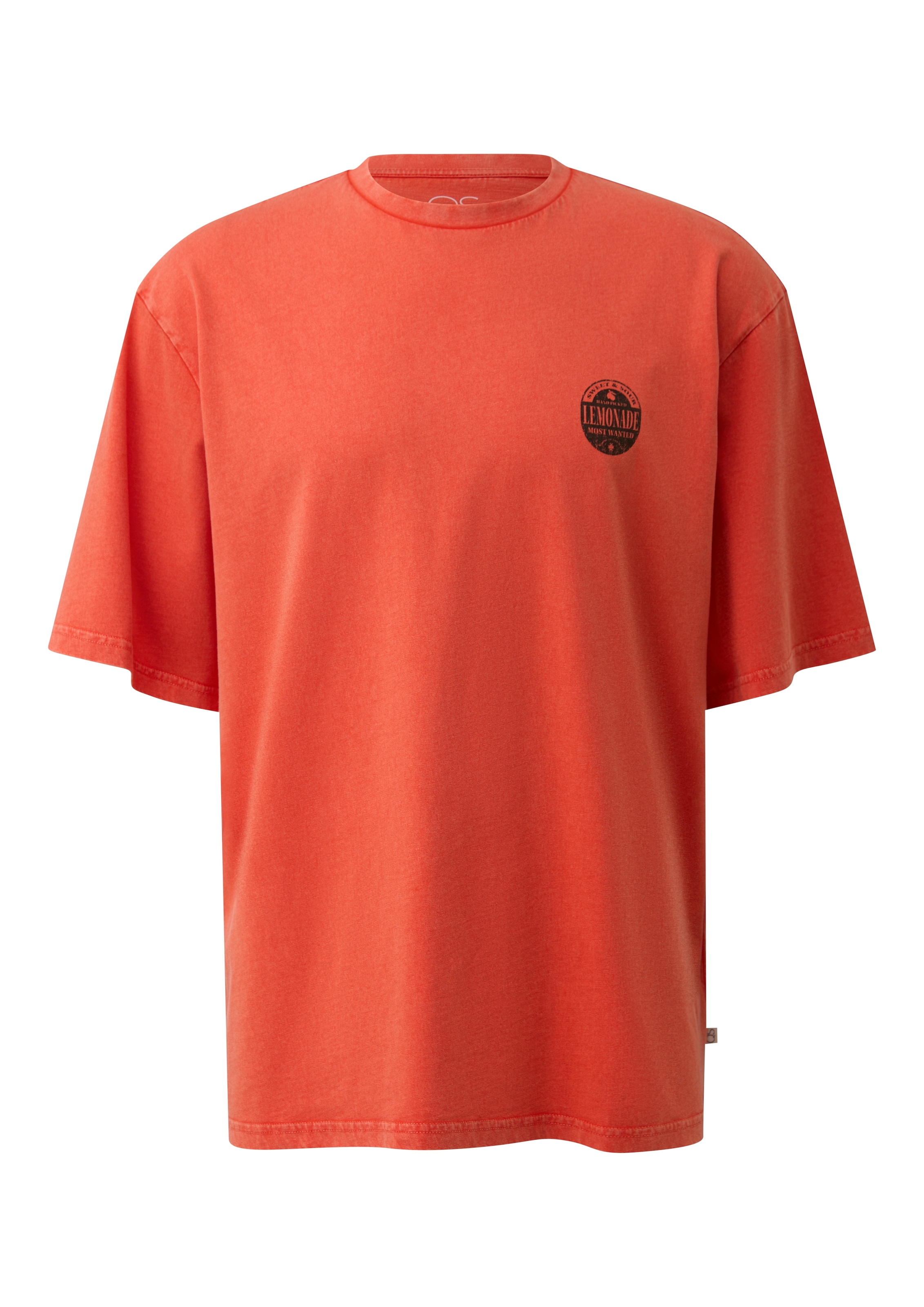 QS Kurzarmshirt mit großem Rückenprint