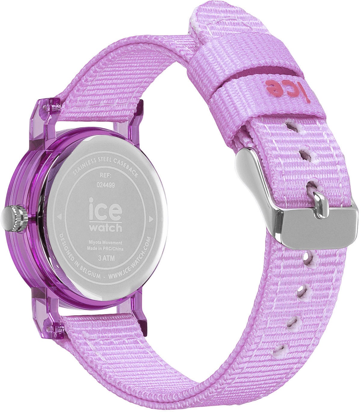 ice-watch Quarzuhr »ICE learning - Girl - Extra Small - 3H«, Armbanduhr, Kinderuhr, Lernuhr, Mädchen, Schulanfang, Geschenkidee