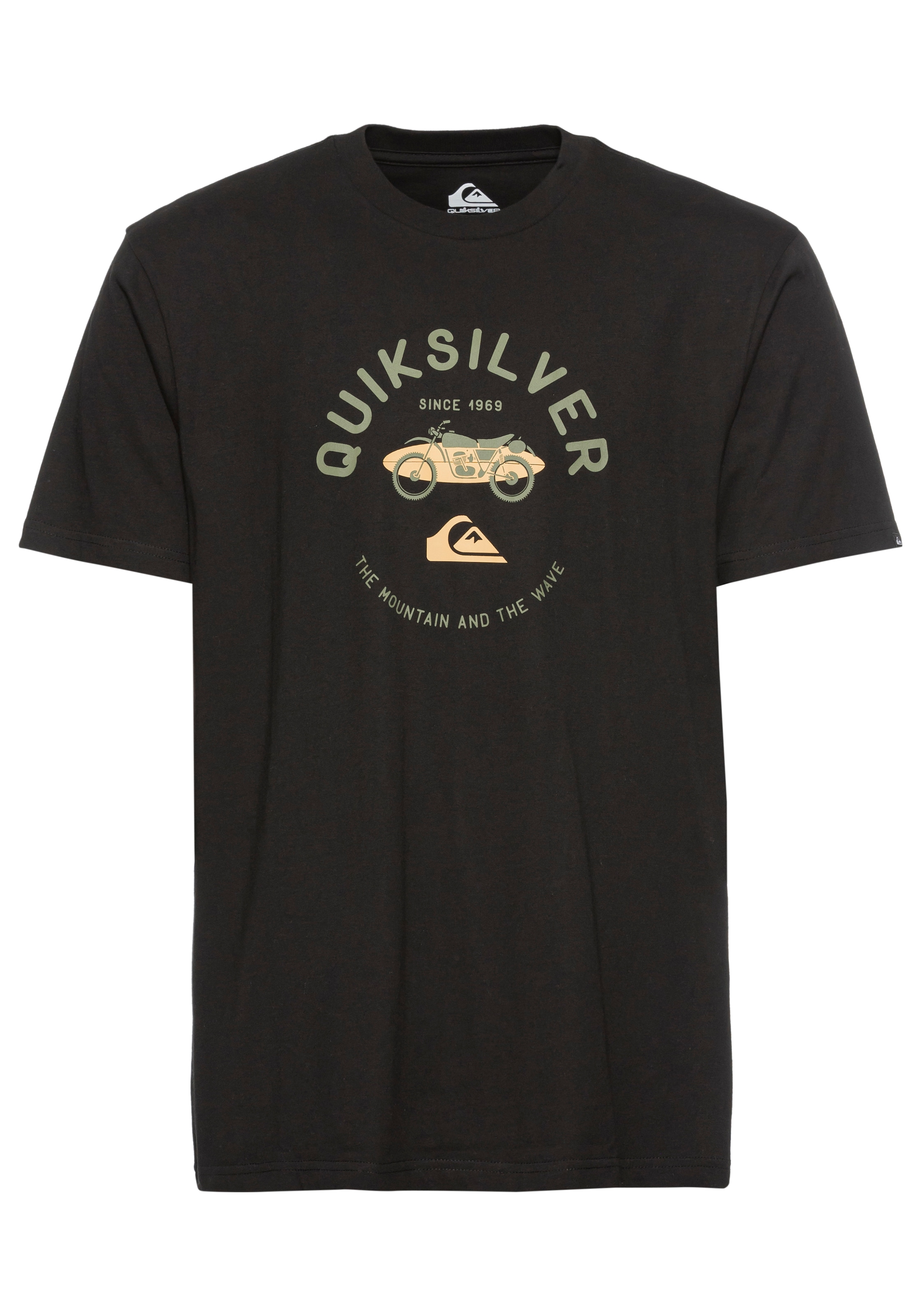 Quiksilver T-Shirt »OPEN ARROW SHORT SLEEVE TEE PACK YM« Packung, Doppelpack, 2 Stk.
