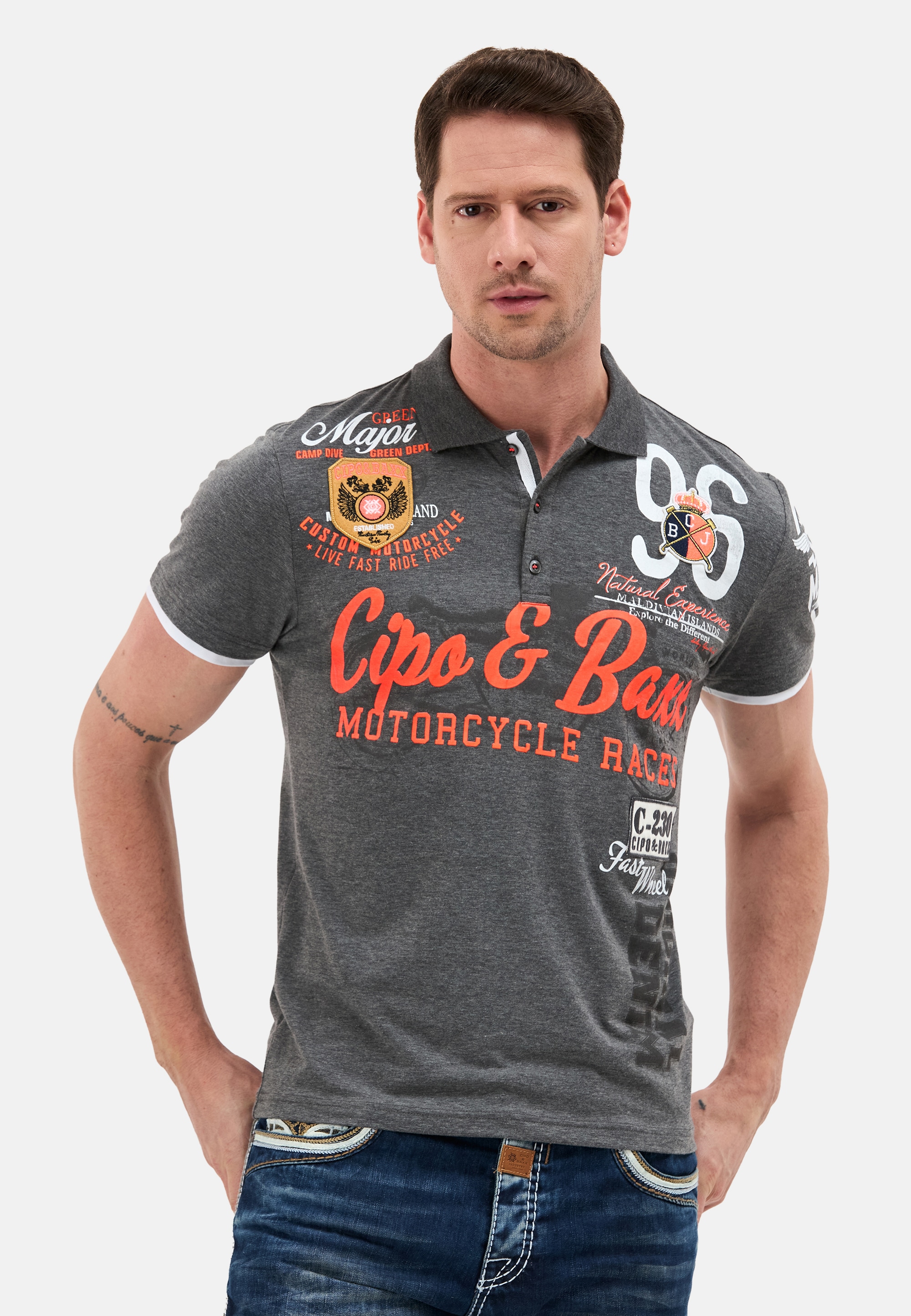 Cipo & Baxx Poloshirt
