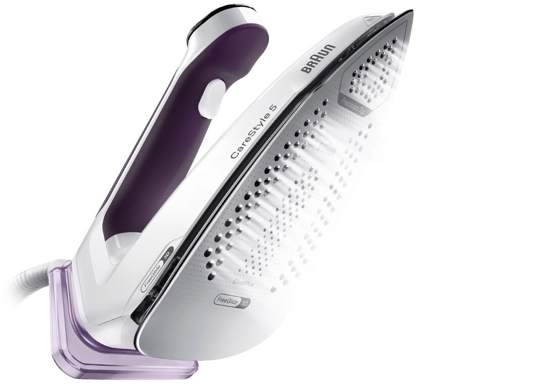 Braun Dampfbügelstation »CareStyle 5 IS 5247 VI«, weiß/violett günstig online kaufen