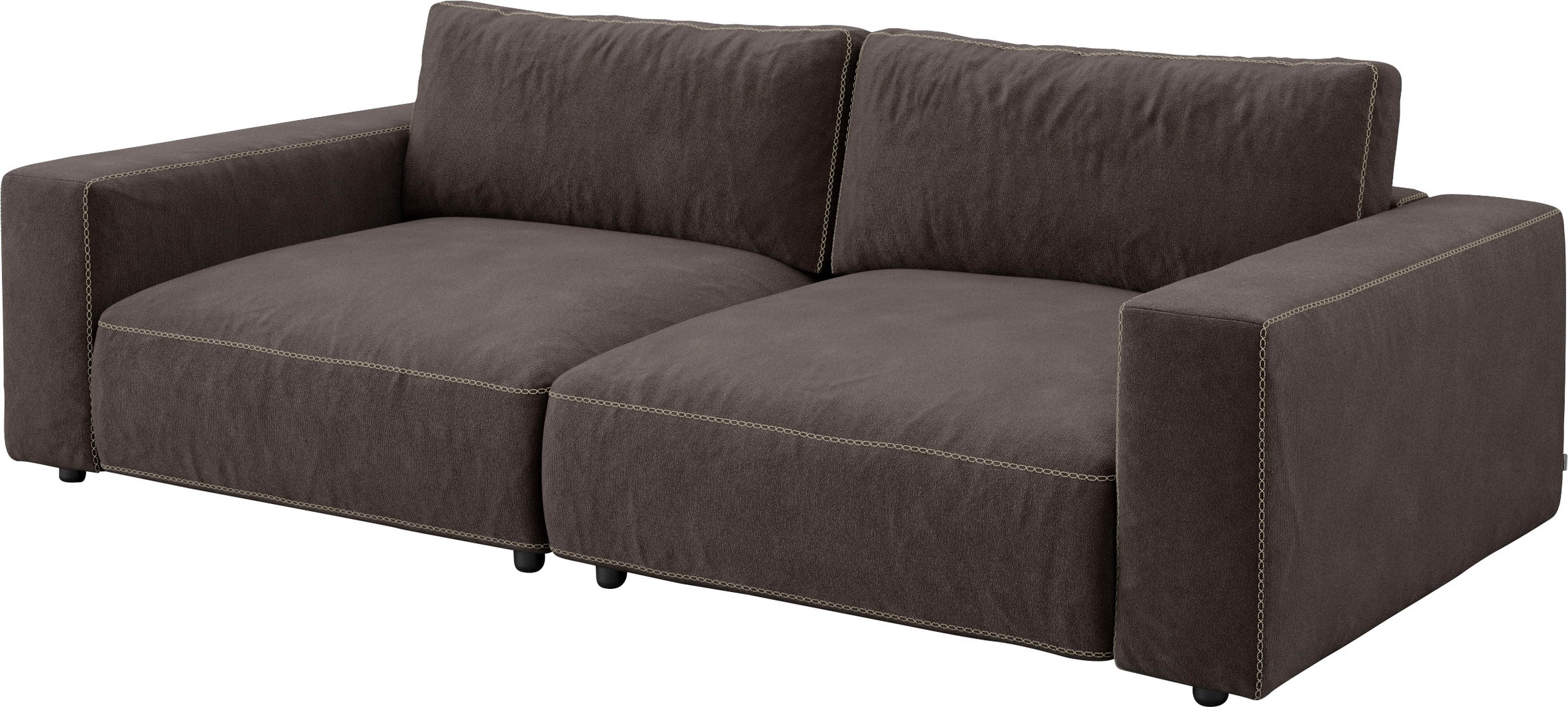 Musterring Big-Sofa »LUCIA«, in vielen Qualitäten und 4 unterschiedlichen Nähten, 2,5-Sitzer