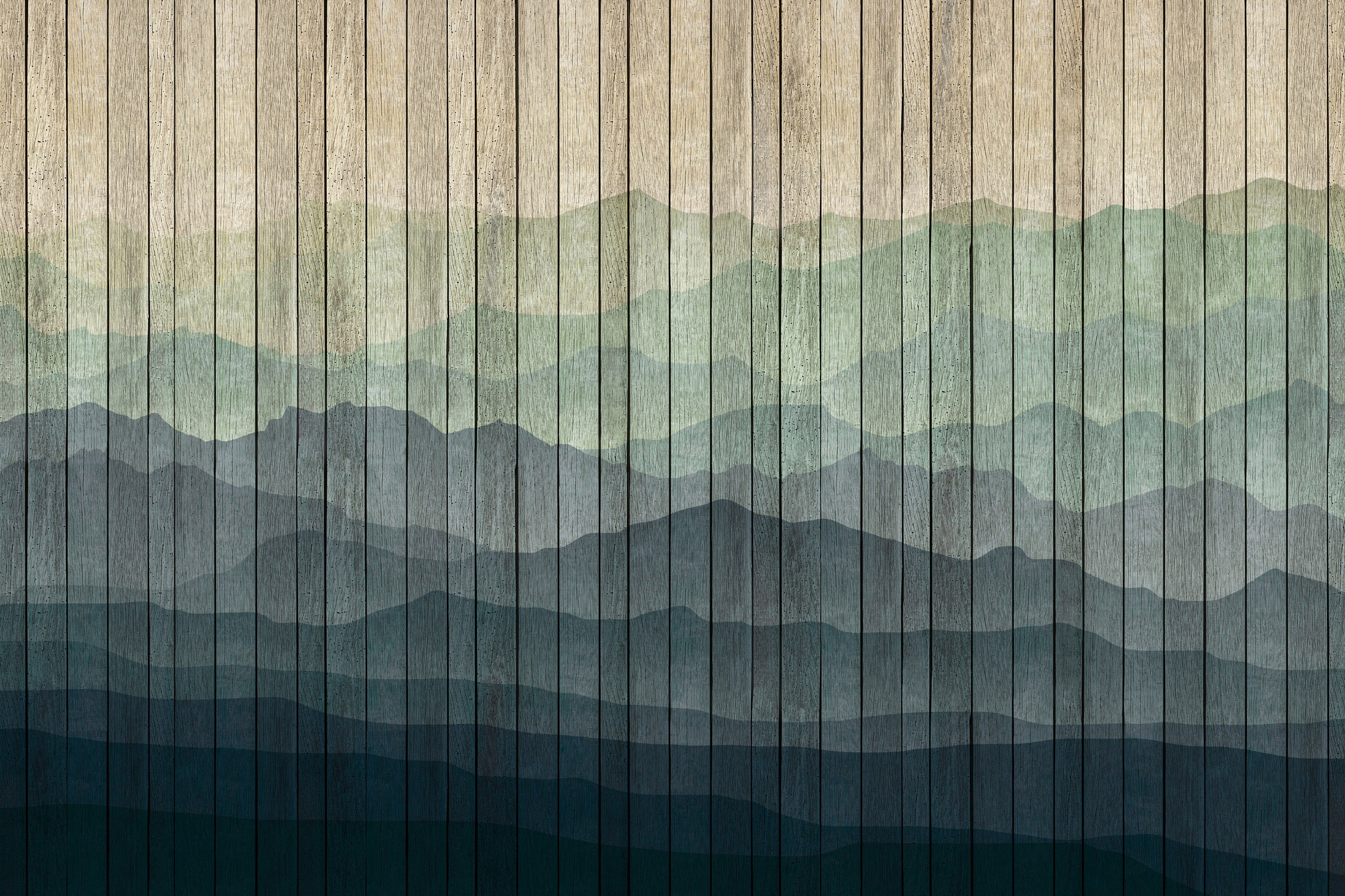 A.S. Création Leinwandbild »mountains«, Kunst-Landschaft-Kinder, (1 St.), Keilrahmen Landschaft Berge Gebirge Leinwand-Bild Wohnzimmer modern