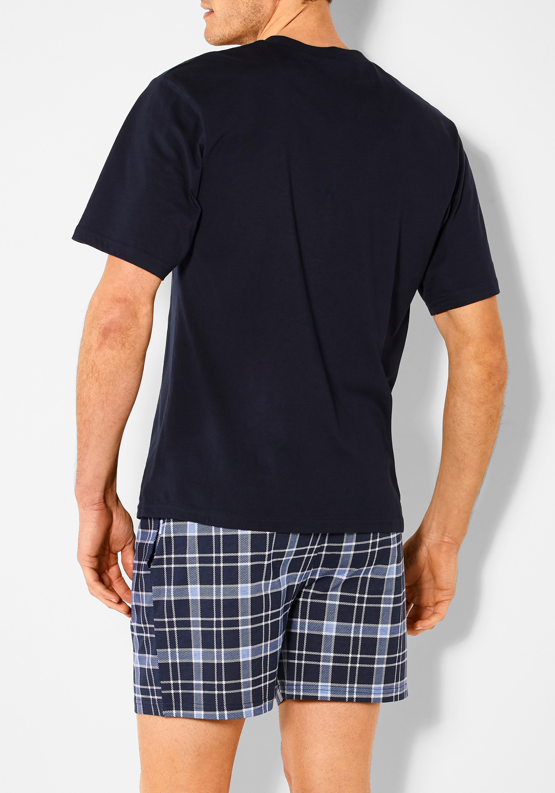 s.Oliver Pyjama, (2 tlg., 1 Stück), mit seitlichen Eingrifftaschen