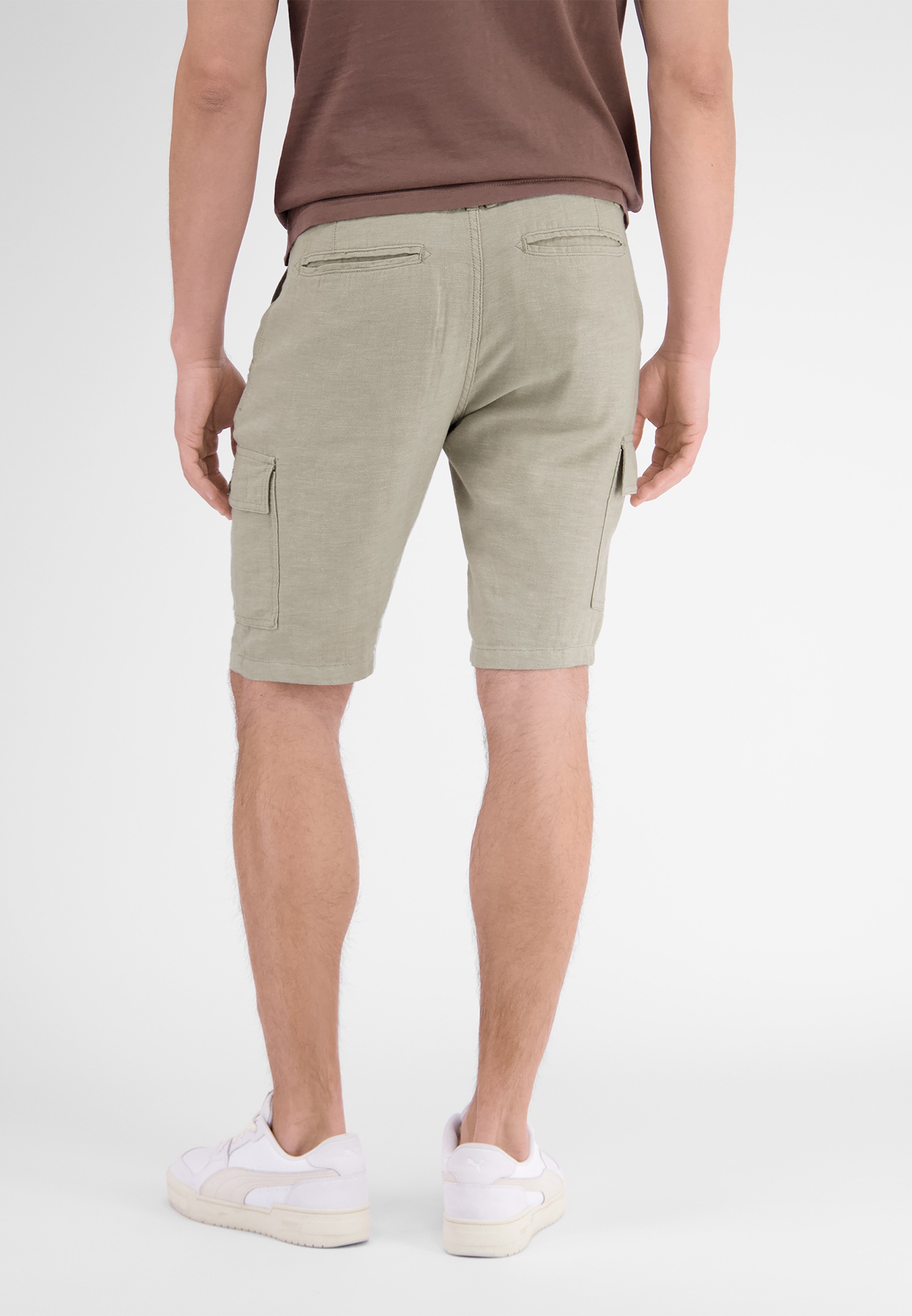 2. Bild von LERROS Bermudas »LERROS Cargo Bermuda in sommerlichem Leinen Mix«
