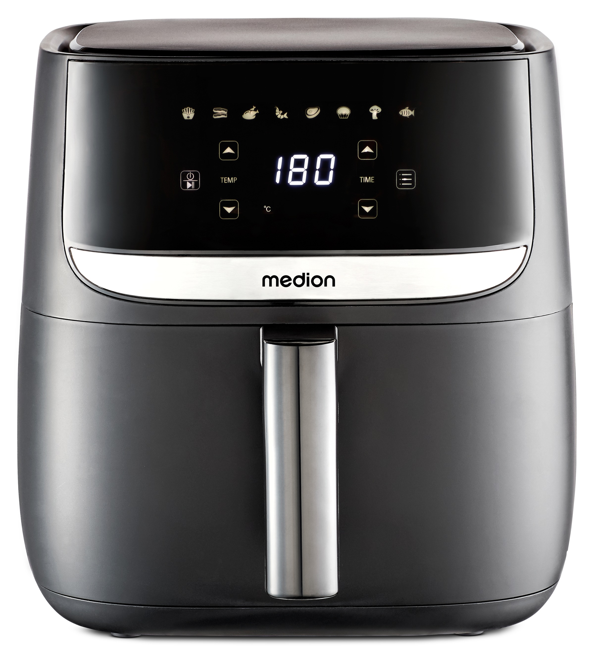 Medion® Heißluftfritteuse »E50 XL (MD 10532), 5,7 L Korbvolumen, 8 Automati günstig online kaufen