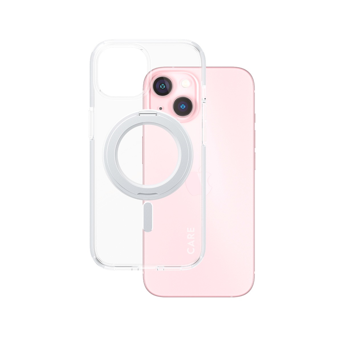 Handyhülle »Kickstand Case mit MagSafe für Apple iPhone 15«, Backcover, Schutzhülle, Handyschutzhülle, Case, Schutzcase, stoßfest