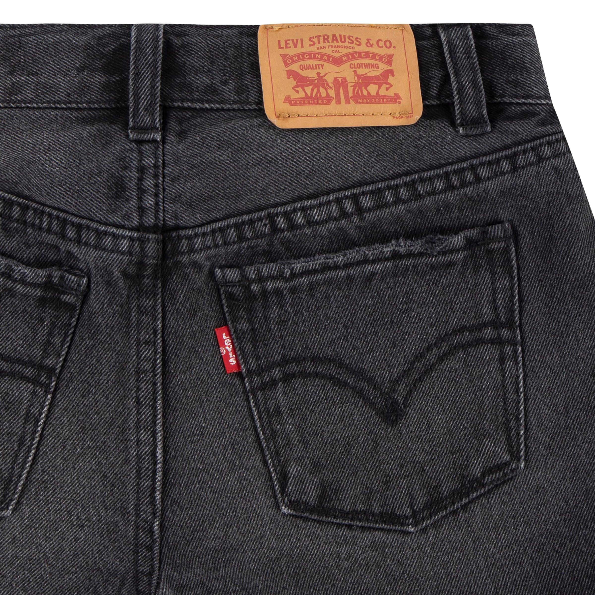 Levi's® Kids Jeansshorts »LVG MINI MOM SHORT W/ ROLL CUF«, for GIRLS