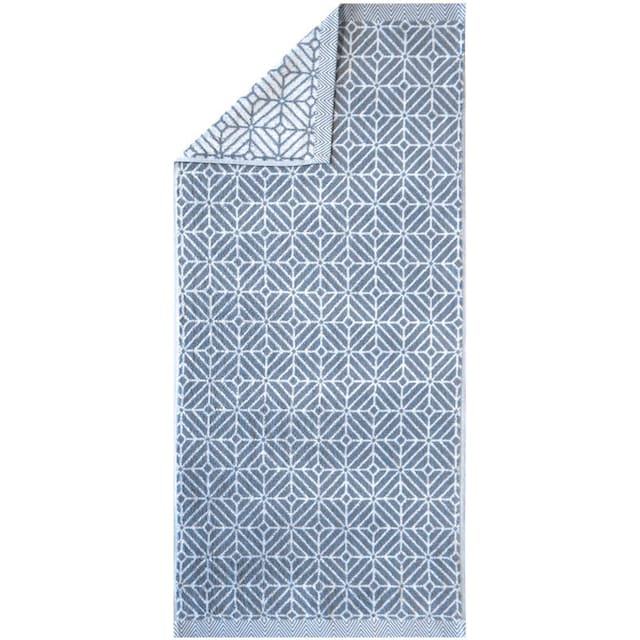 framsohn frottier Handtücher »Design Rauten«, (2 St.), mit mehrfarbig  gewebtem Saum auf Rechnung bestellen