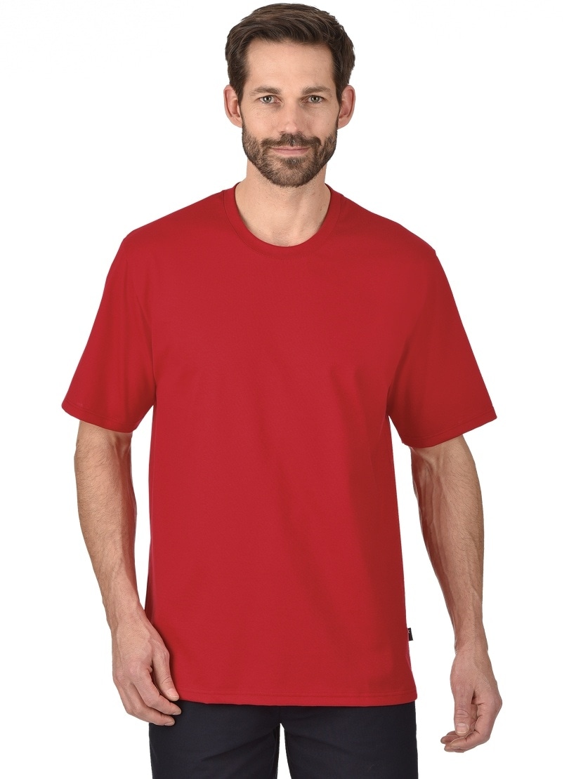 Trigema T-Shirt »TRIGEMA T-Shirt Baumwolle« bei online 100% aus