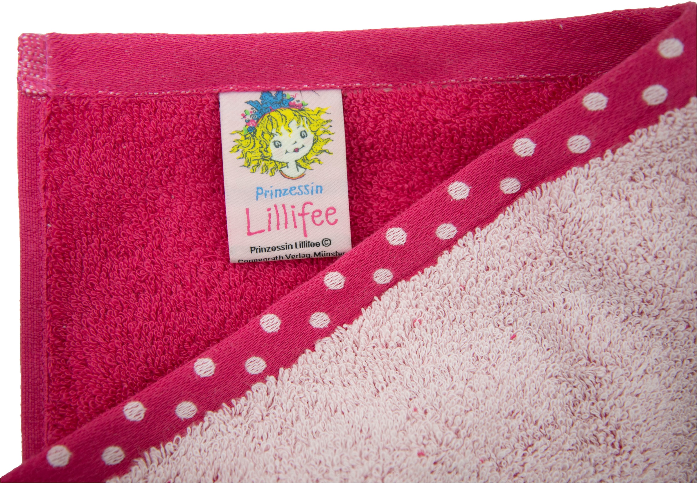 Dyckhoff Handtuch Set »Prinzessin Lillifee«, Set, 5 tlg., Frottier, Komplette Sets: Handtücher, Duschtücher und passende Waschhandschuhe