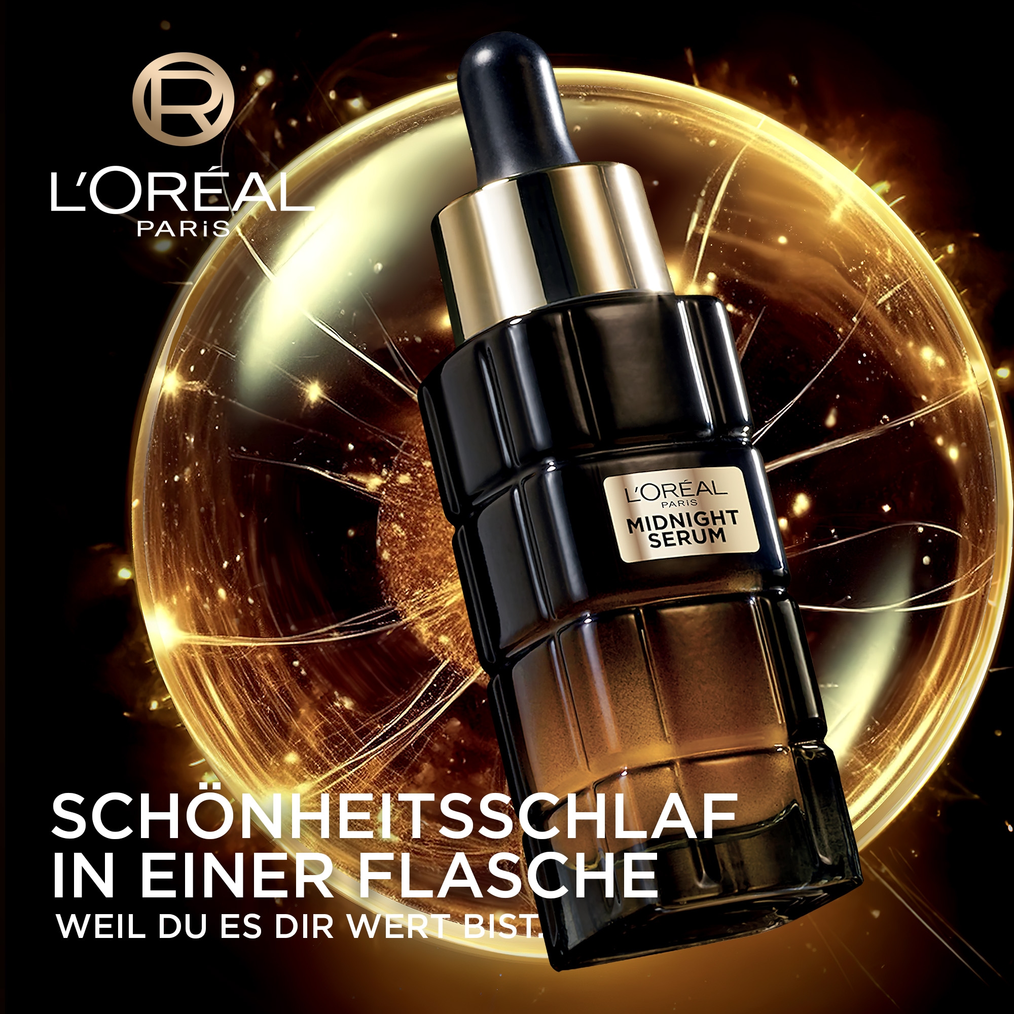 L'ORÉAL PARIS Gesichtsserum »AGE PERFECT ZELL-RENAISSANCE MIDNIGHT SERUM« stimmuliert die Zell-Erneuerung, mildert Falten