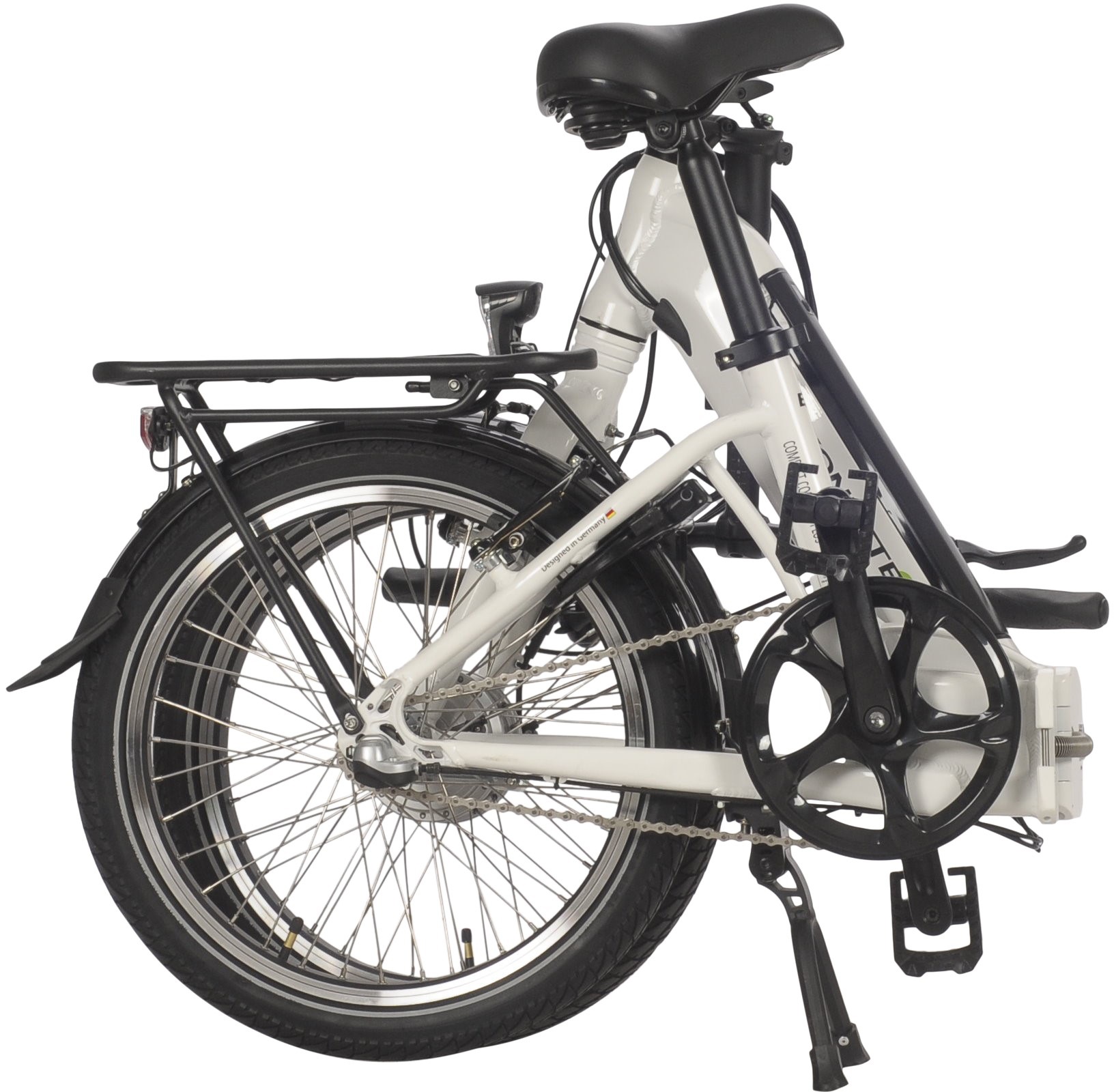 SAXONETTE E-Bike »Compact Comfort Plus«, 3 Gang, Frontmotor 250 W, (mit Akku-Ladegerät), Pedelec, Elektrofahrrad für Damen u. Herren