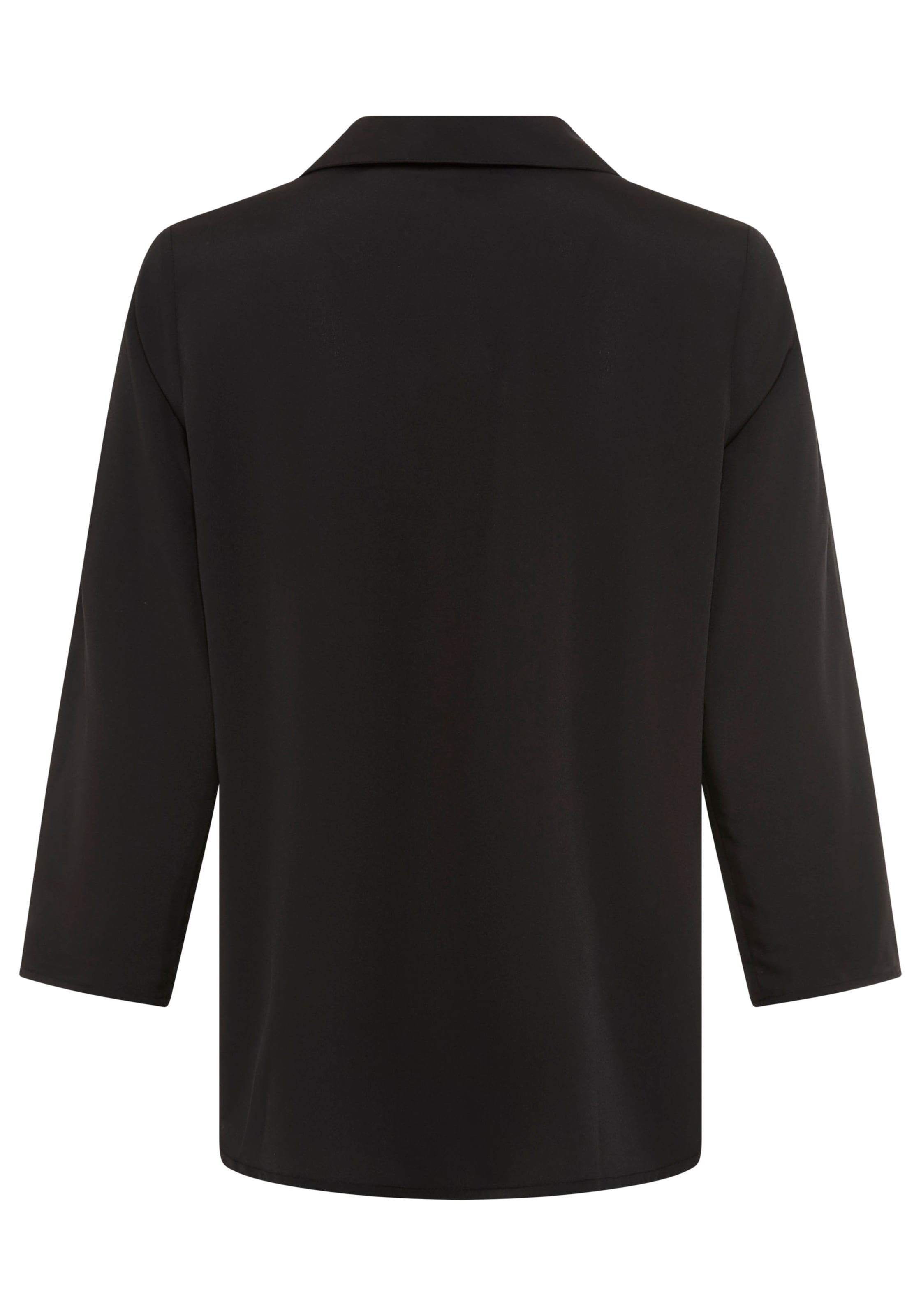 Laura Scott Klassische Bluse feminin geschnitten, unifarben, aus Polyester