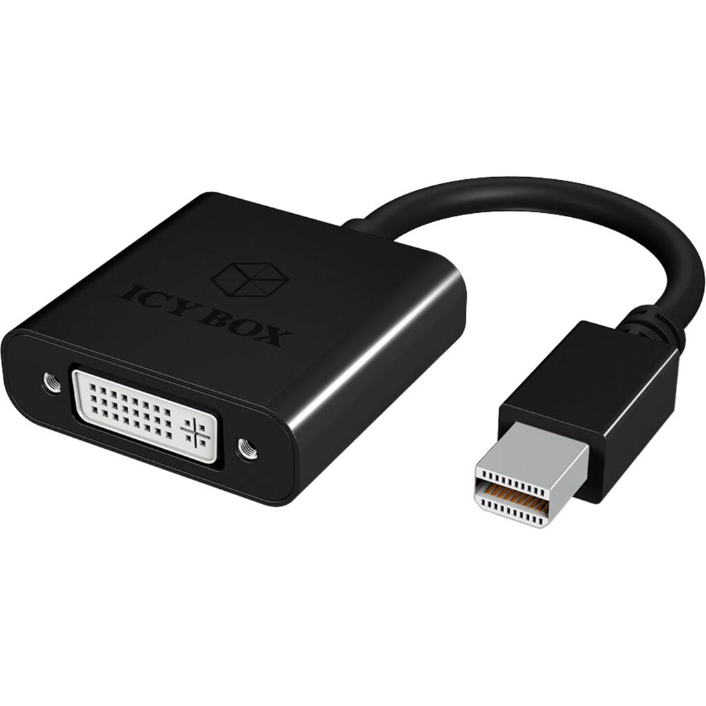 Raidsonic Computer-Adapter »ICY BOX Mini DisplayPort auf DVI Adapter«