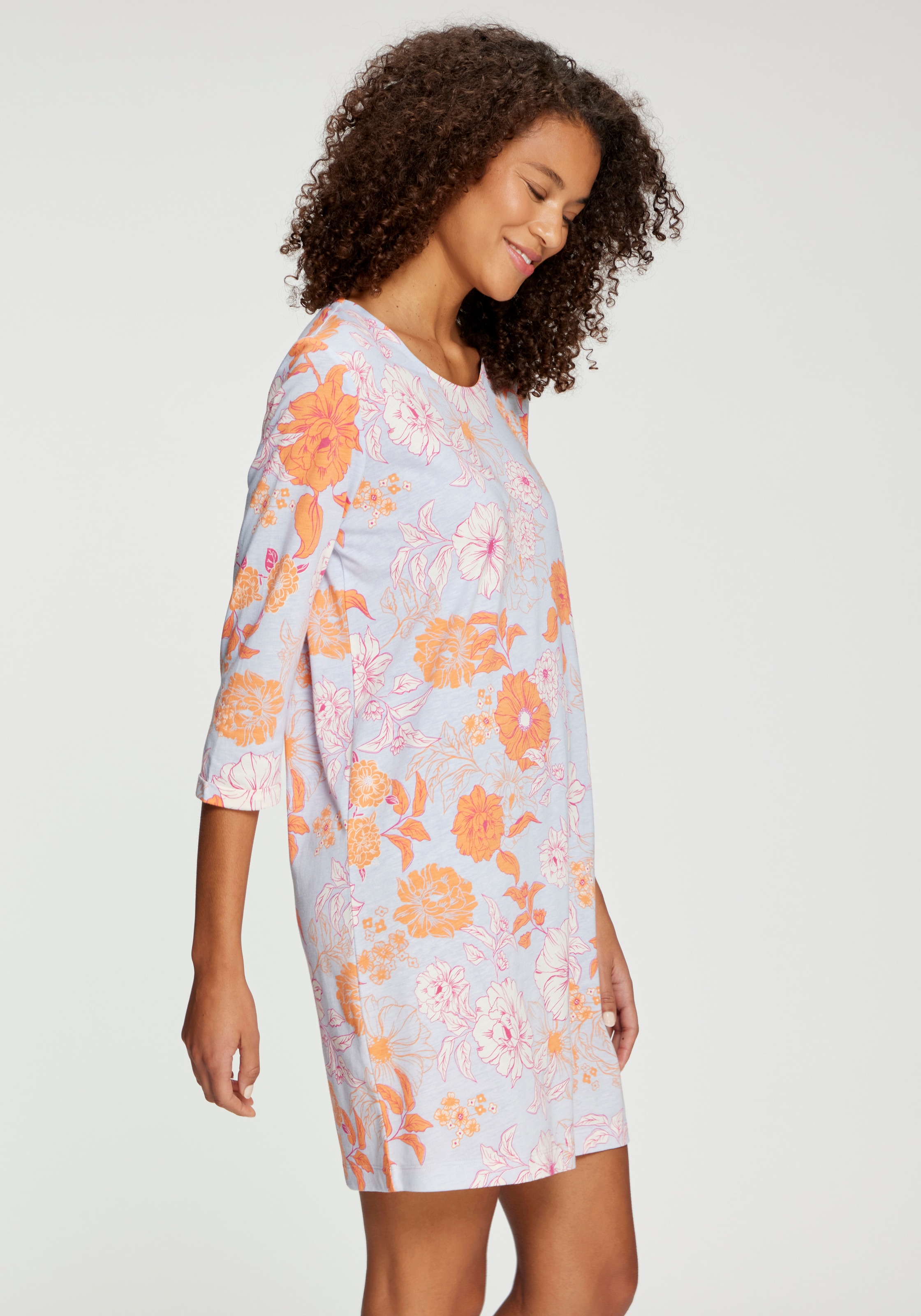 s.Oliver Nachthemd mit Blumenprint