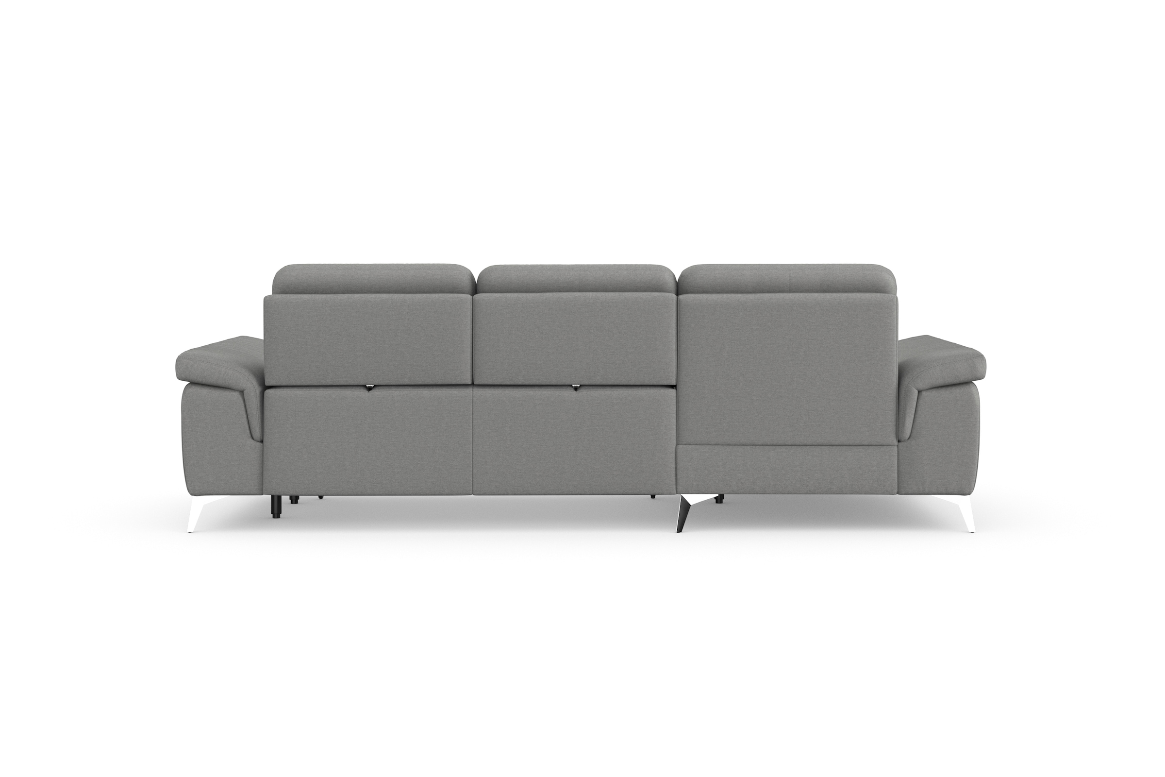 sit&more Ecksofa »Padua L-Form«, inklusive Sitztiefenverstellung, Armteilfunktion und Federkern