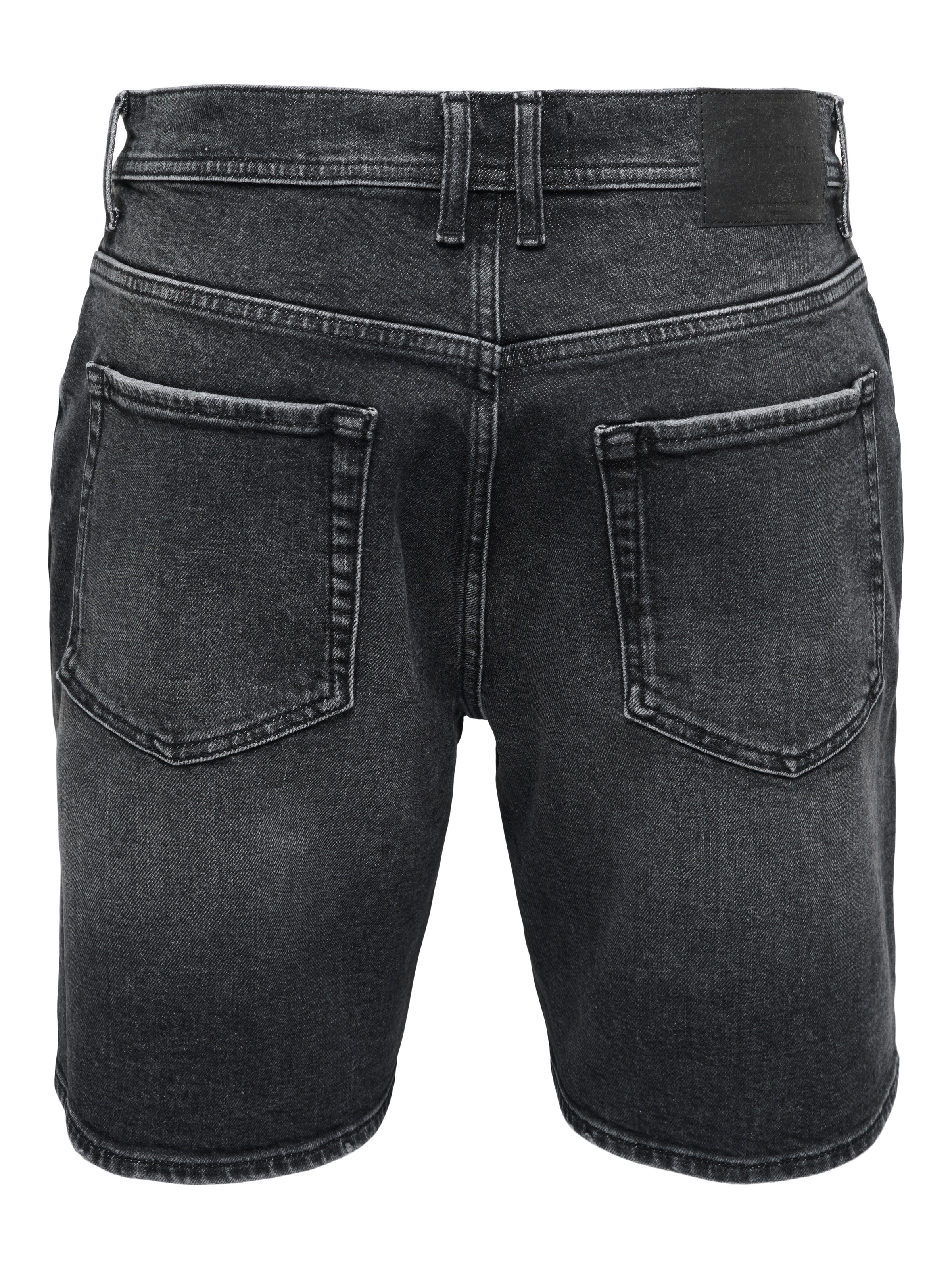 ONLY & SONS Jeansshorts »ONSEDGE PERF WB 6968 DOT DNM SHORTS NOOS« Baumwollmischung, straight fit