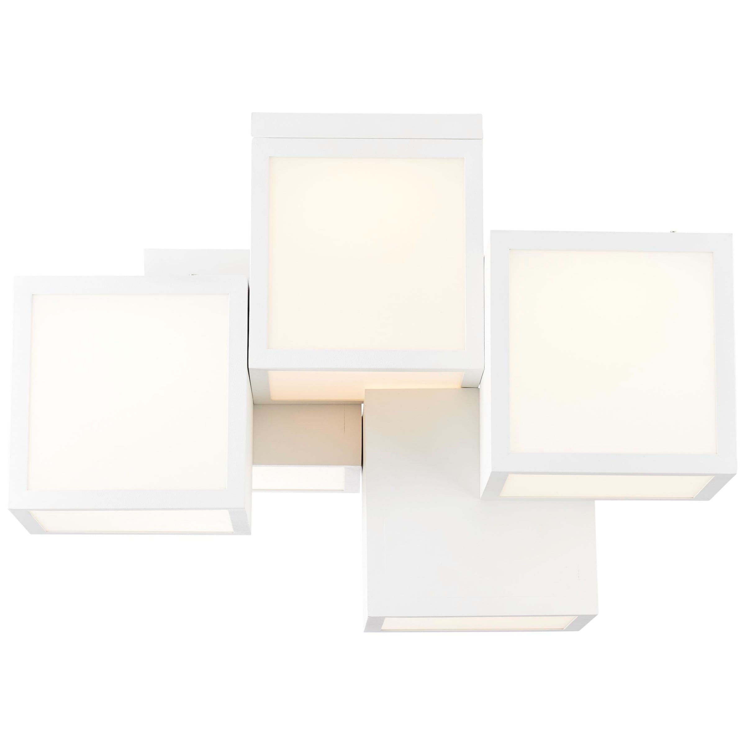 Brilliant Deckenleuchte »Cubix«, 1 flammig, LED Deckenlampe, 5-flammig weiß günstig online kaufen