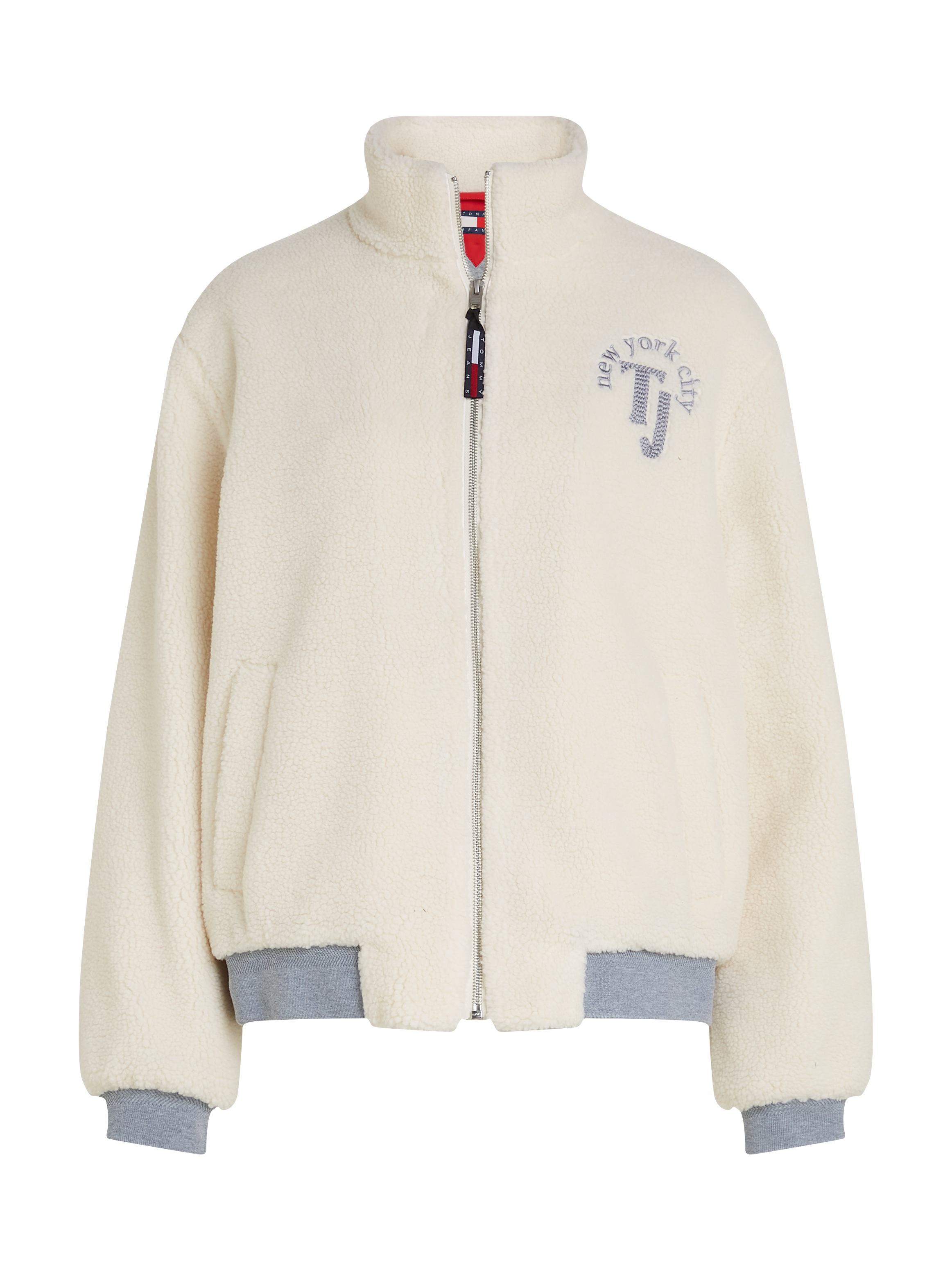 Tommy Jeans Bomberjacke »TJ TEDDY BOMBER«, mit großem Logo am Rücken