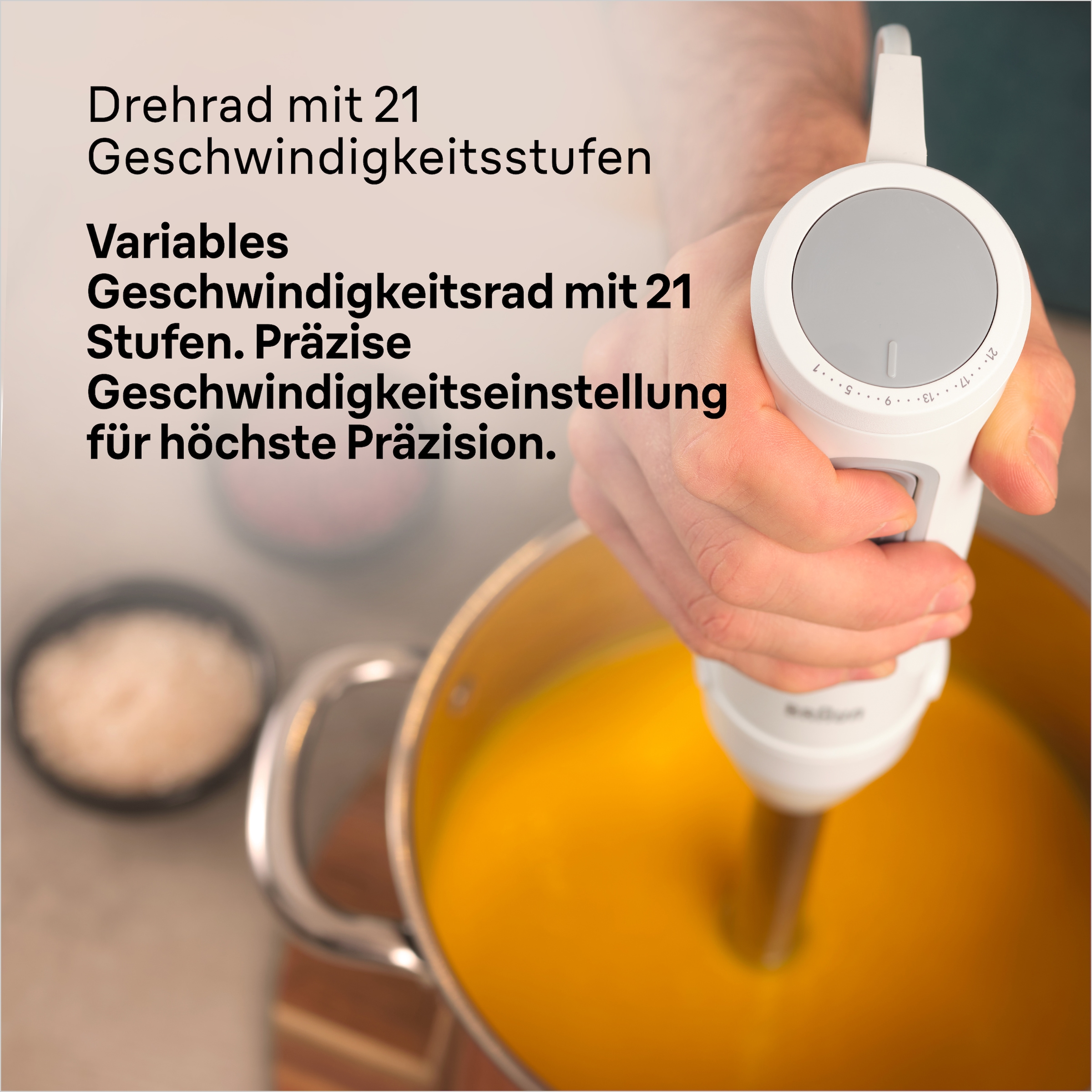 Braun Stabmixer »MultiQuick MQ 50201 M«, 1000 W